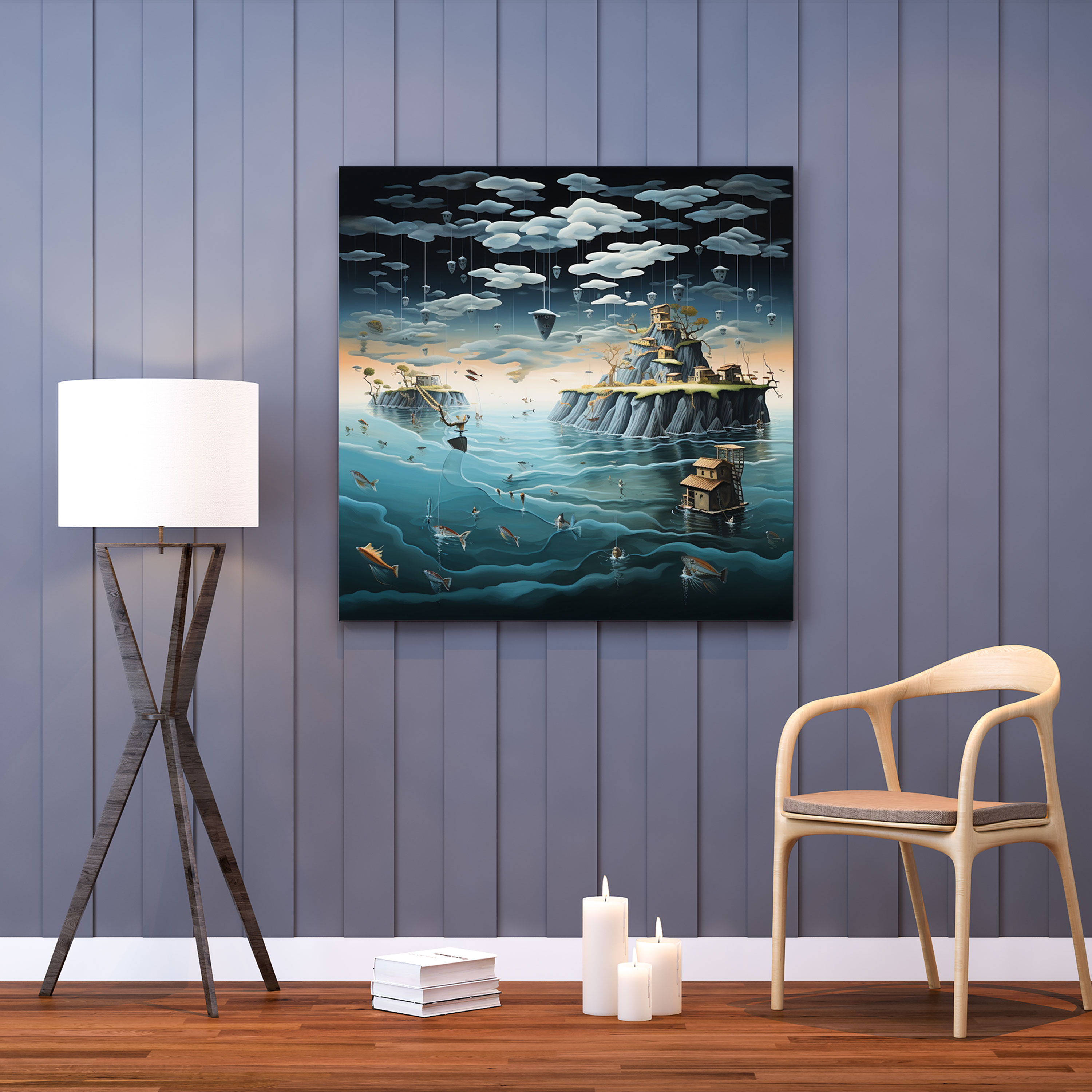 Enchanted Storm Canvas Print - Storm, Canvas, Canvas Print, Home Decoration