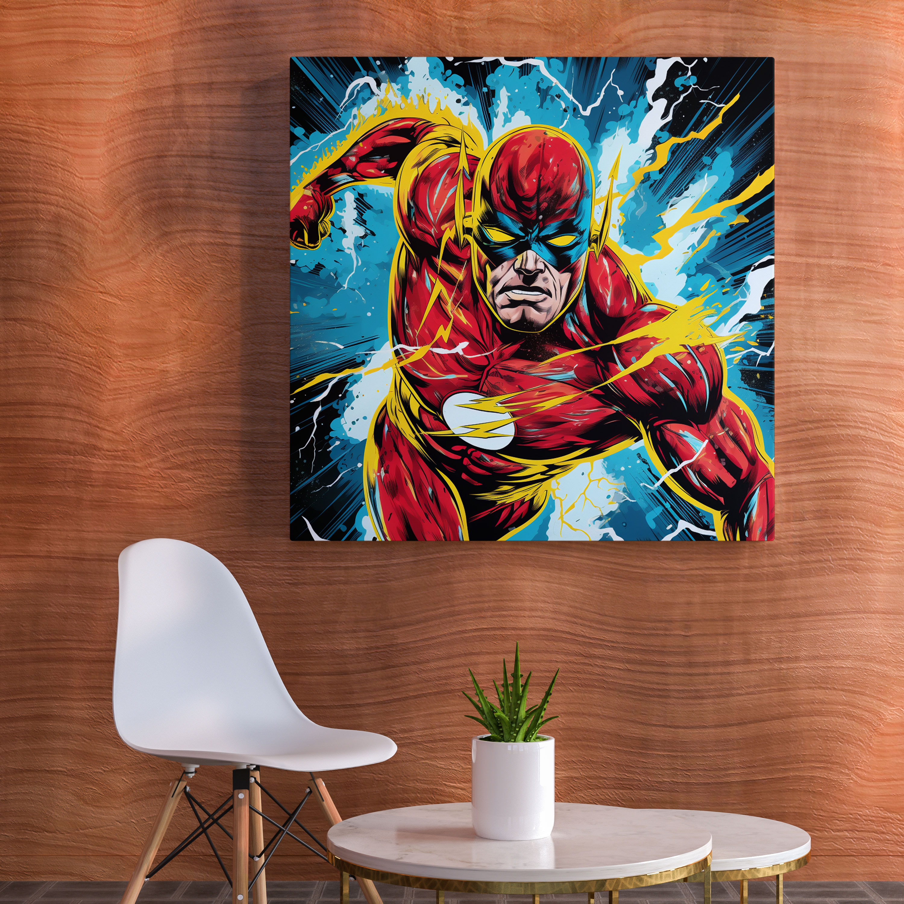 Storm Superhero Canvas Print - Storm, Wall Decoration, Canvas Print, Stormy Superhero