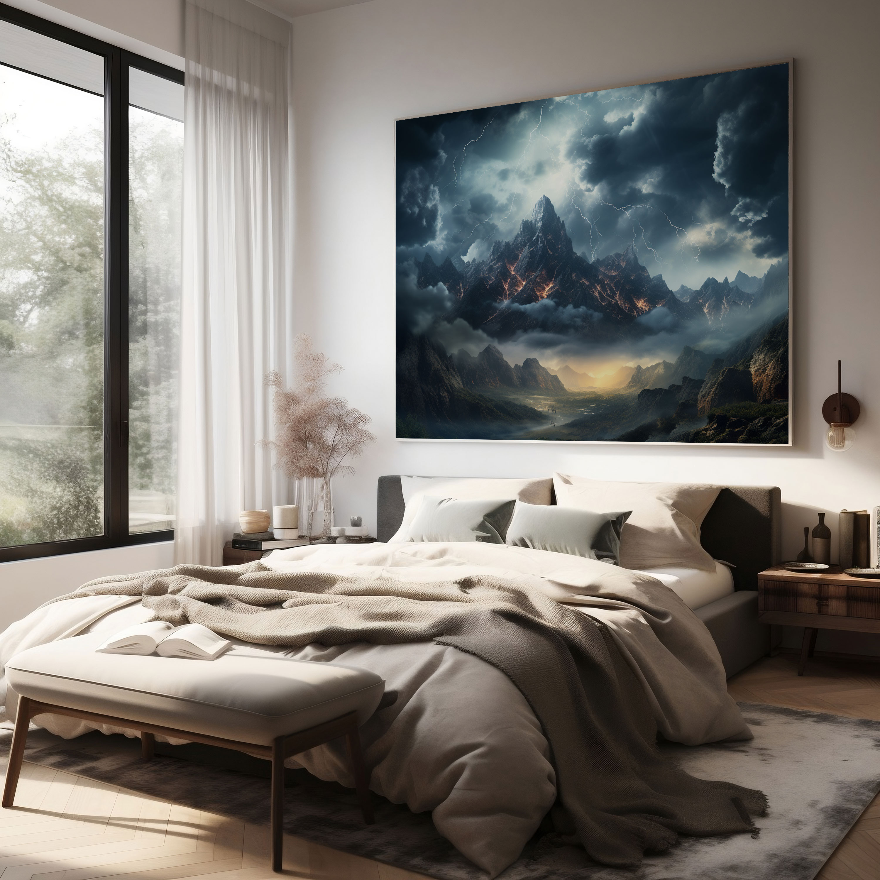 Storm Canvas Print - Storm, Canvas Wall Art, Storm, Thunderstorm