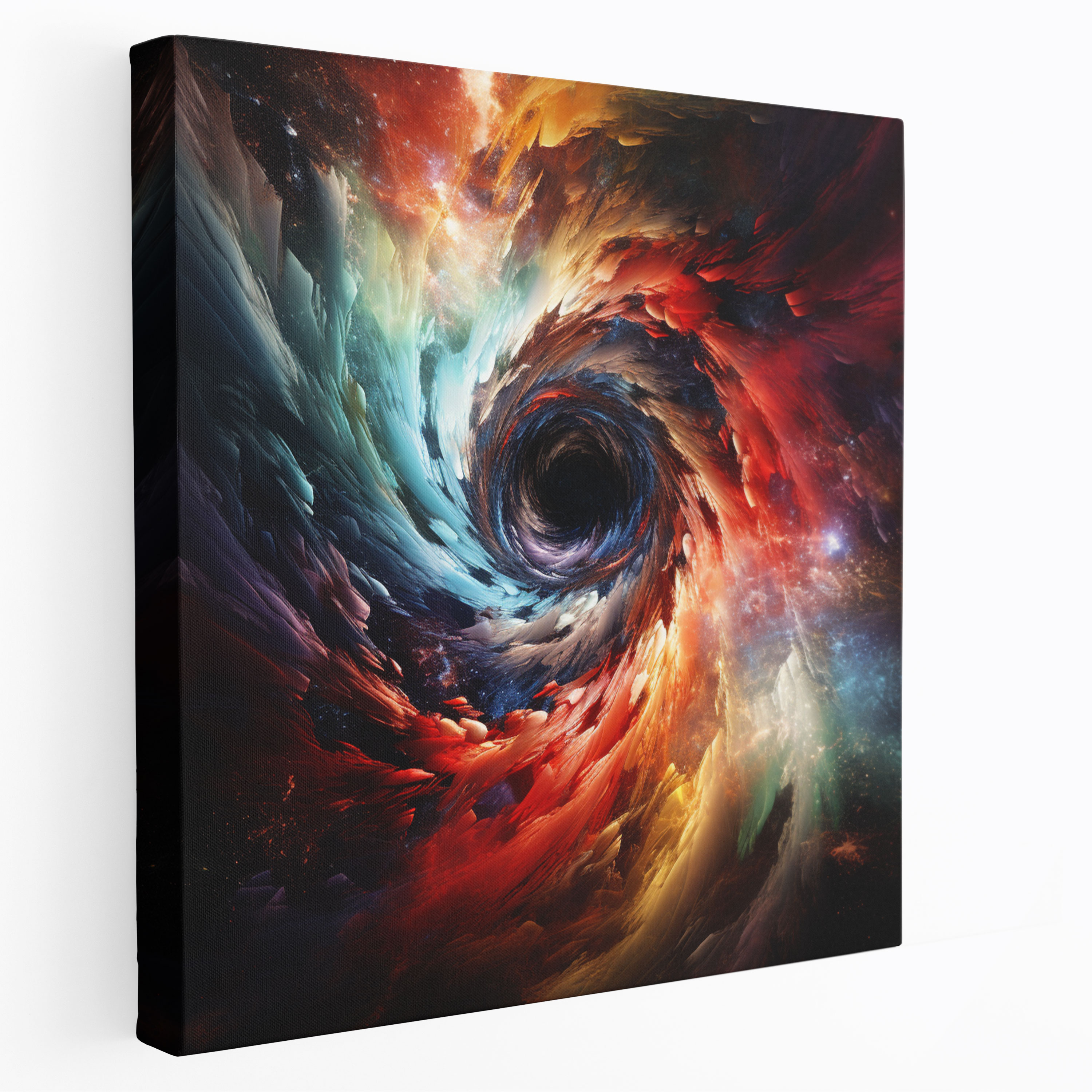 Stormy Chaos Wall Art - Storm, High Quality Canvas Print, Canvas Wall Art, Digital Artwork Canvas Print