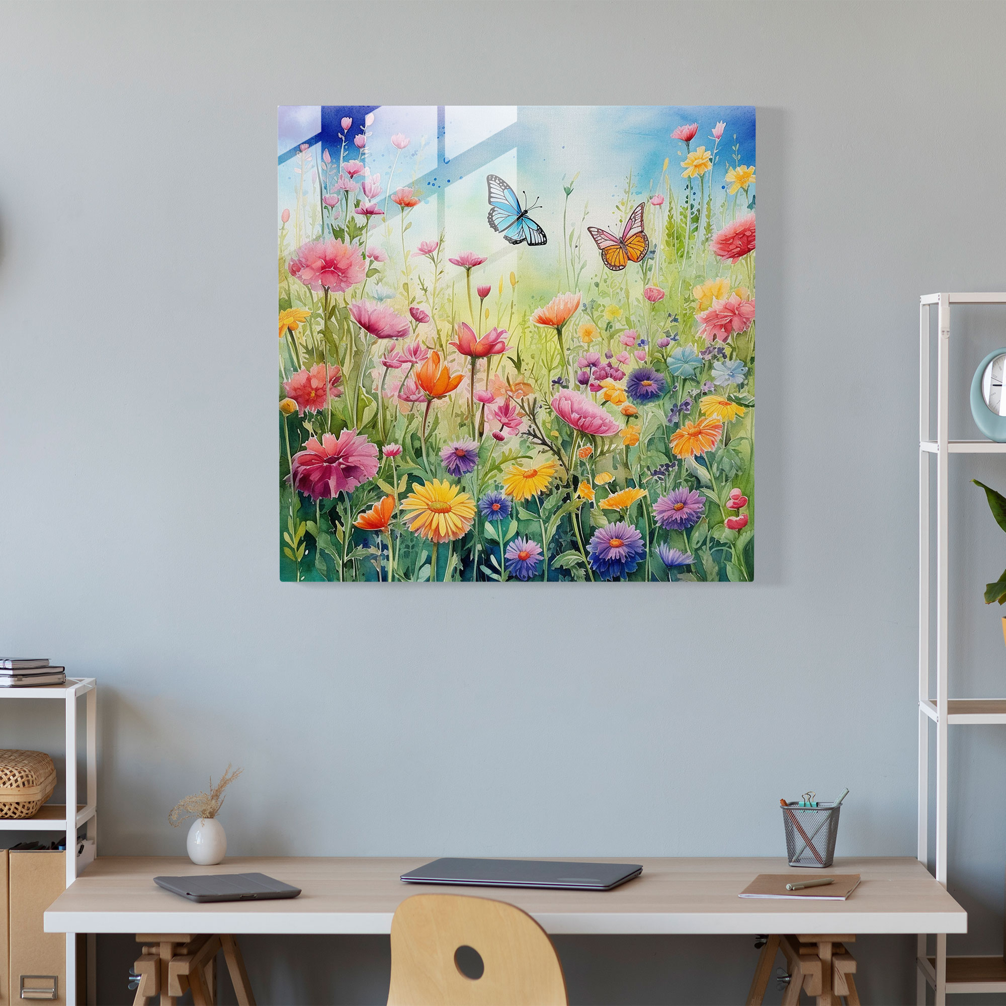 Spiritual Watercolor Glass Print - Spiritual, Glass Art, Glass Wall Art, Spiritual