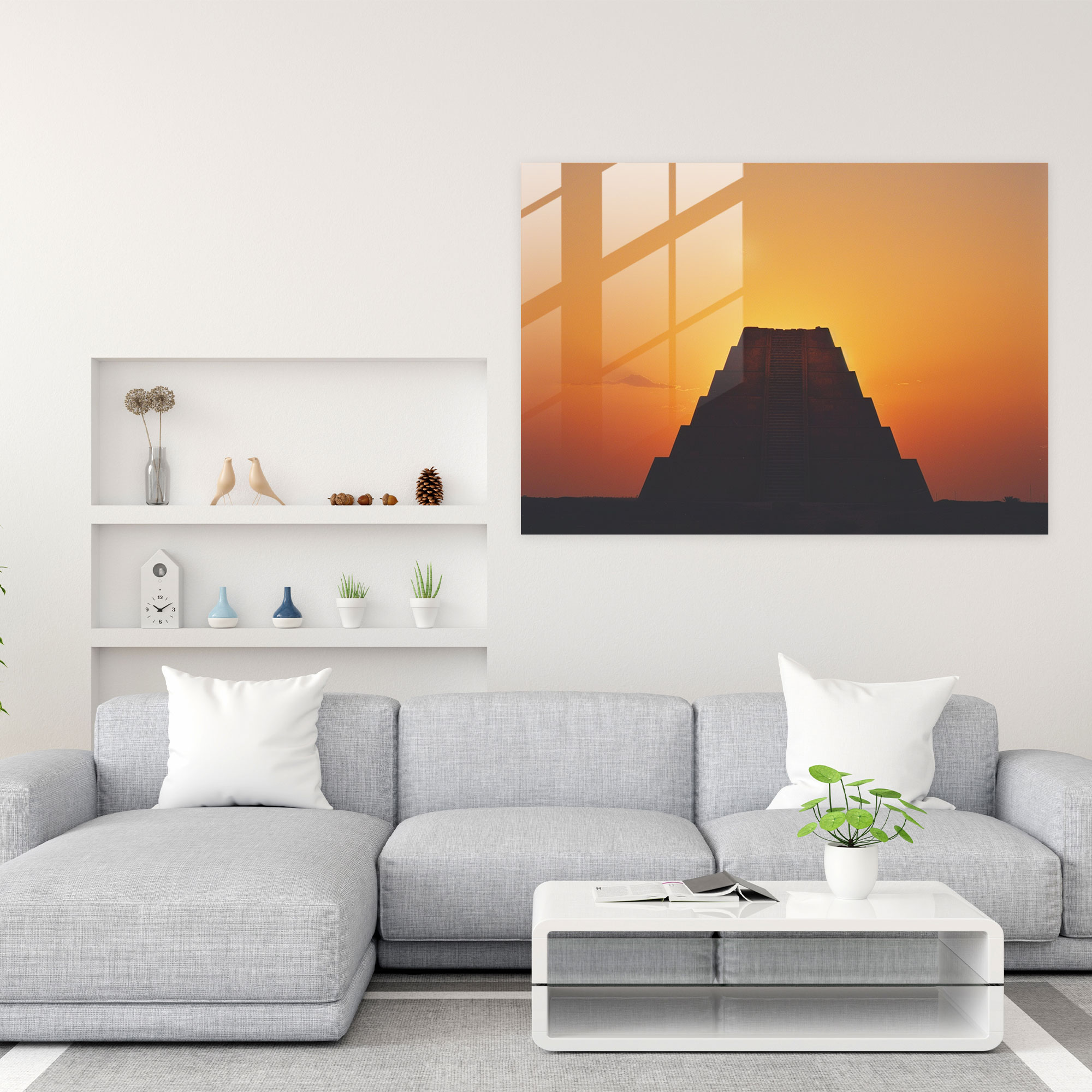 Sumerians Home Decoration - Sumerians, Home Decoration, Glass Print, Sumerians