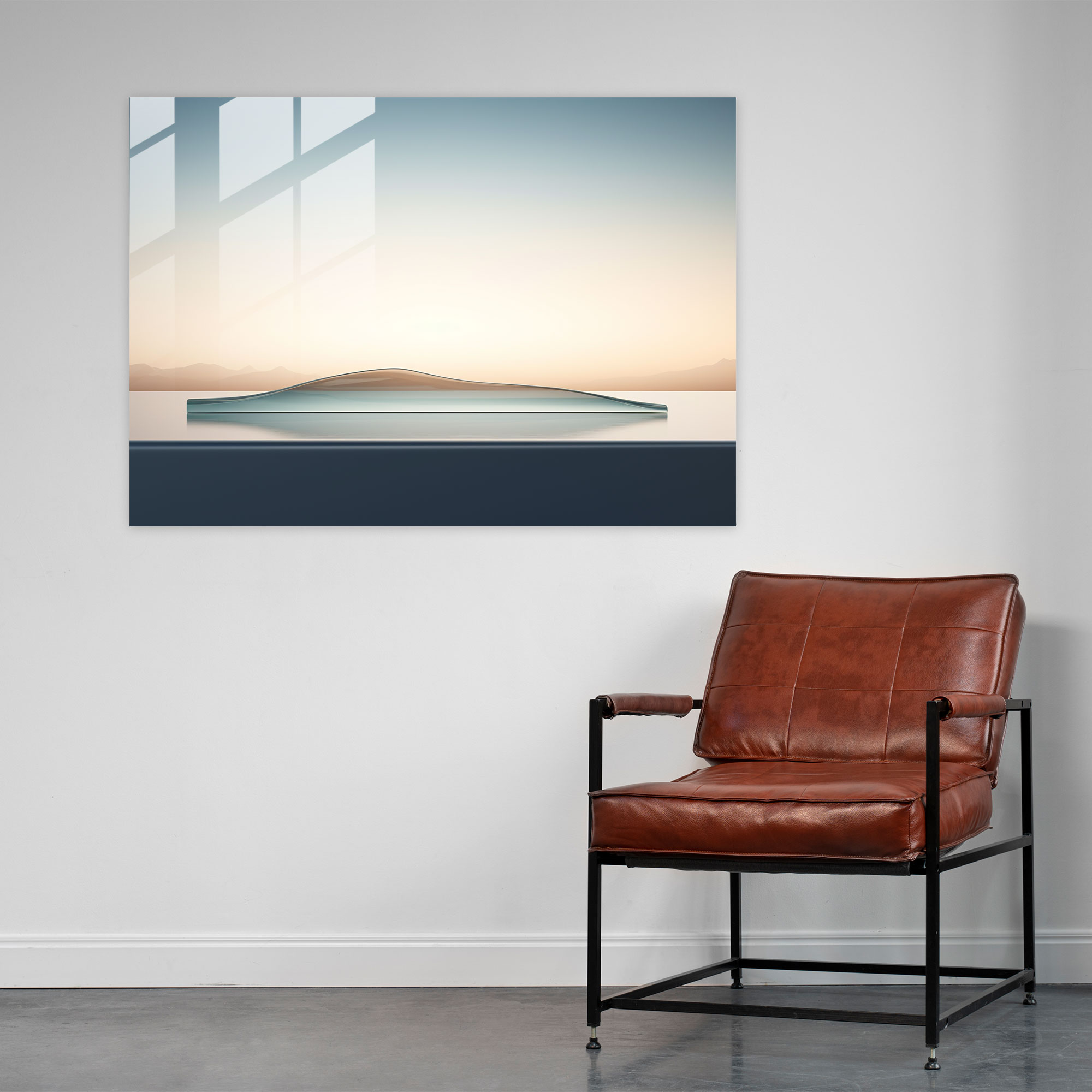 Sörf Duvar Dekorasyonu - Minimalist Tasarım Modern Sanat - Kanvas Tablo