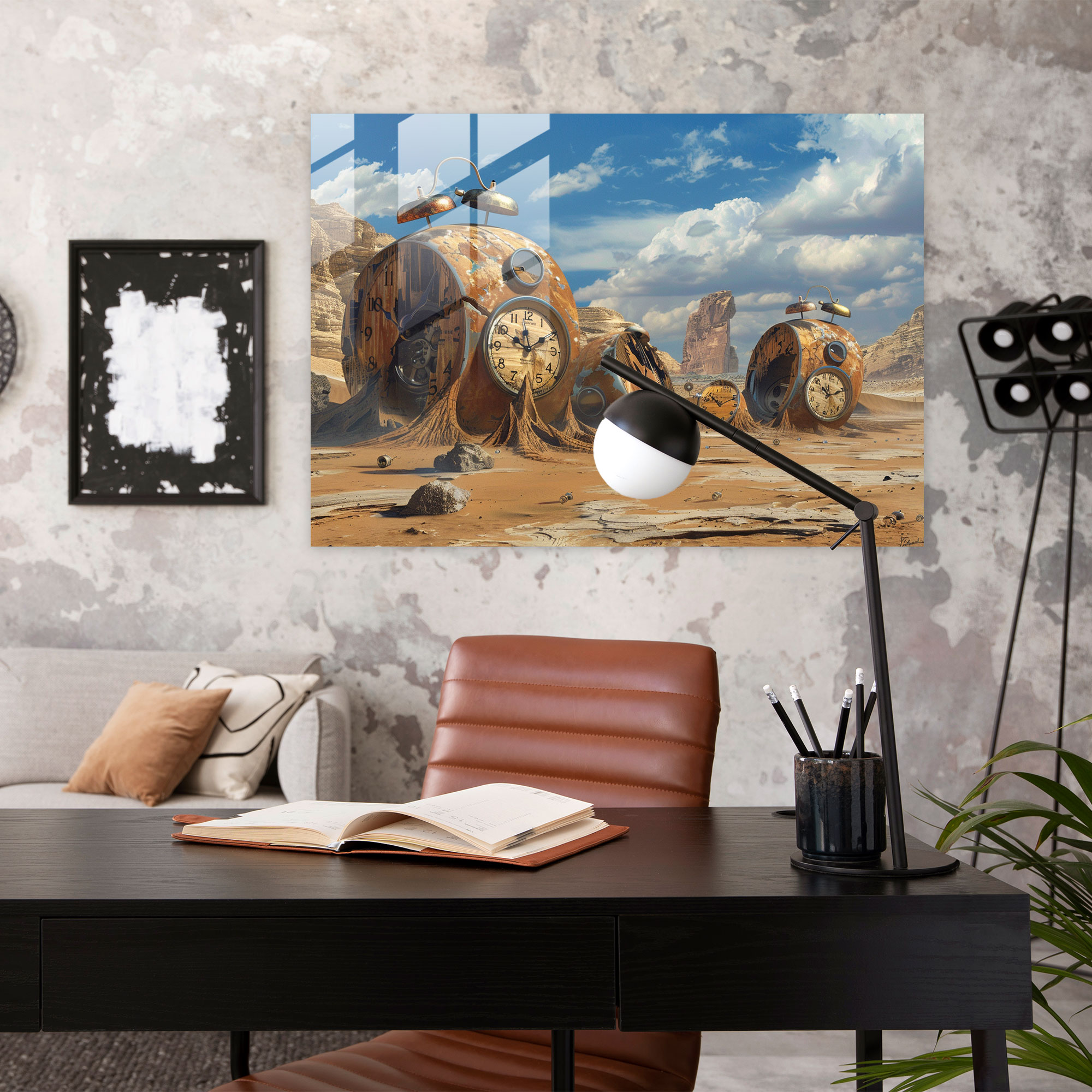 Surrealism Art Glass Print - Surrealism Art, Glass Print, Glass Wall Art, Surrealism Art