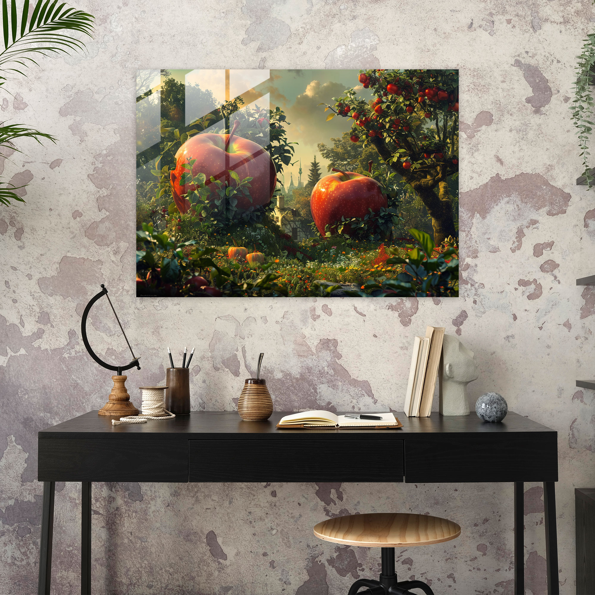 Surrealism Art Home Decoration - Surrealism Art, Home Decoration, Modern Art, Glass Print