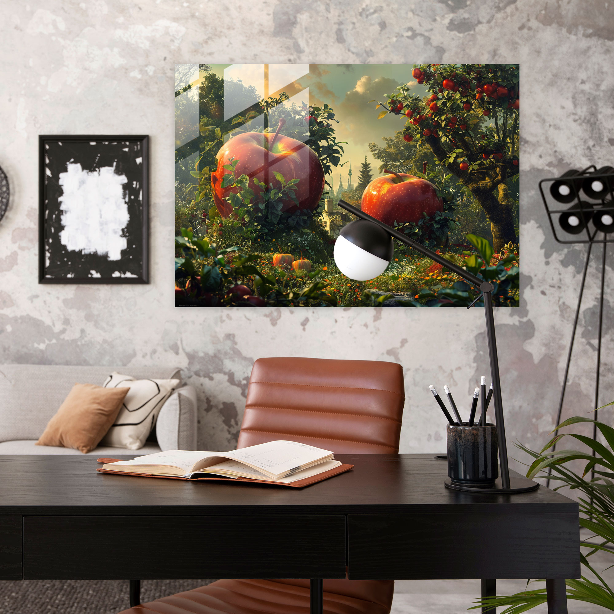 Surrealism Art Home Decoration - Surrealism Art, Home Decoration, Modern Art, Glass Print