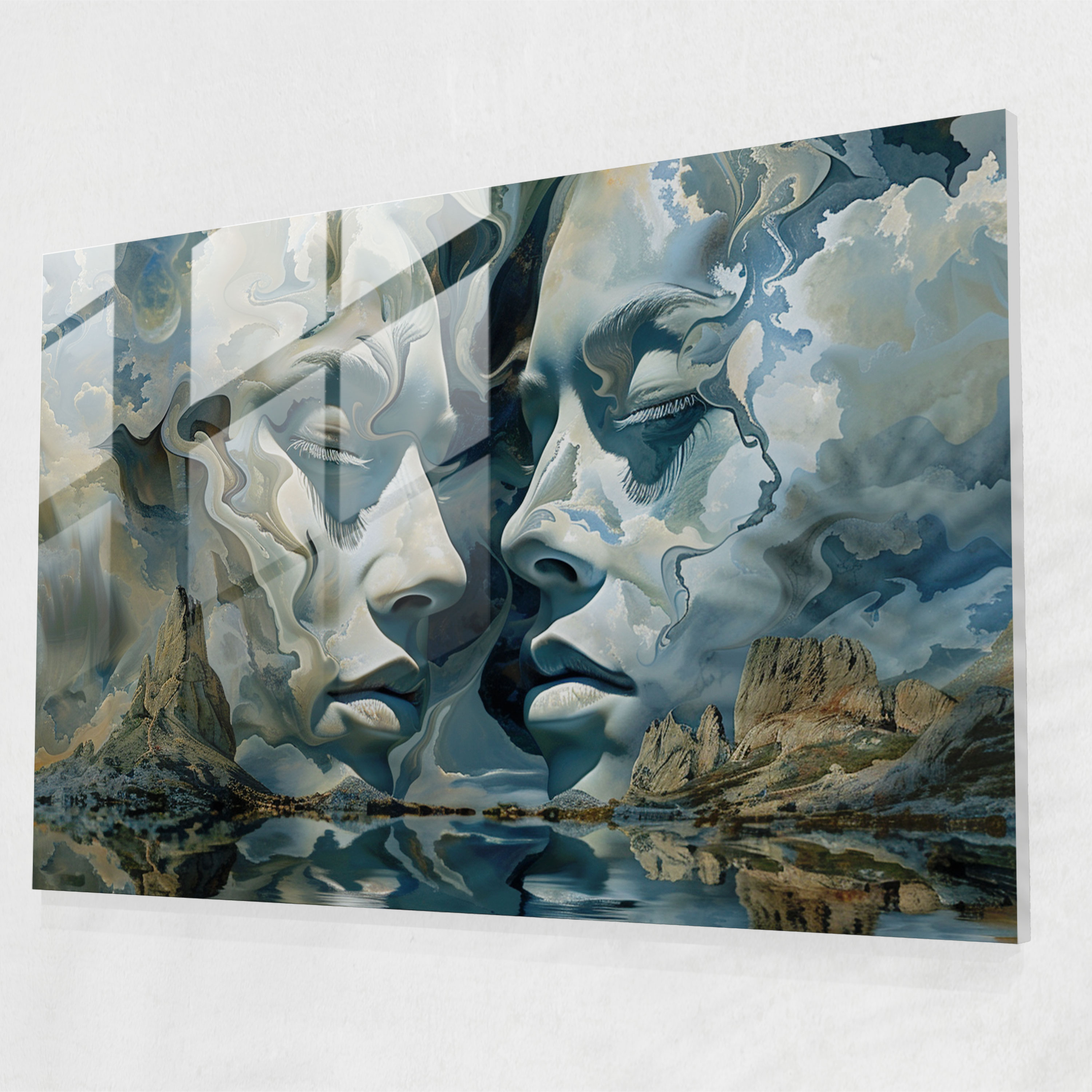 Surrealism Art Modern Art - Surrealism Art, Glass Print, Home Decoration, Modern Art