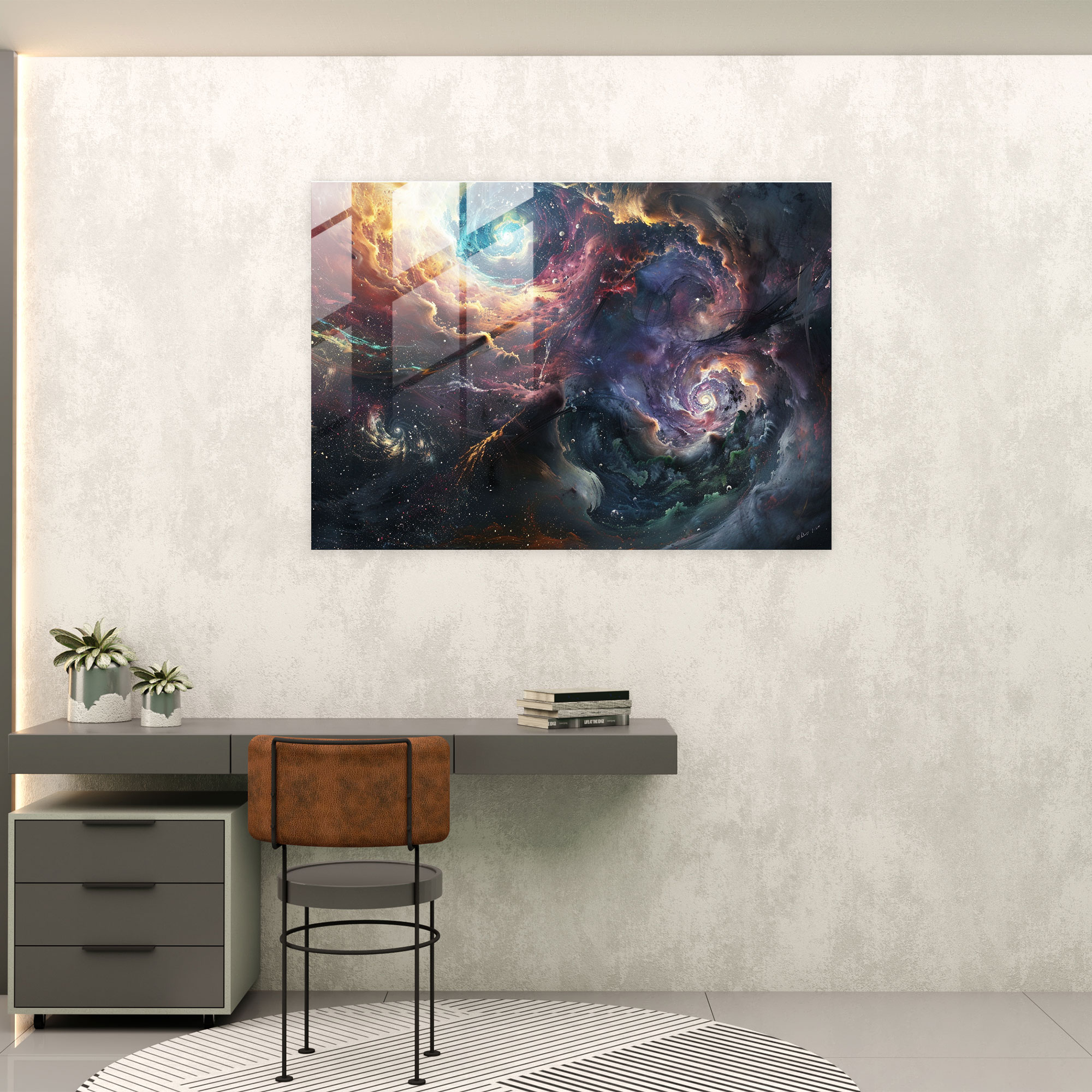 Surrealism Art Wall Decoration - Surrealism Art, Glass Print, Modern Art, Wall Decoration