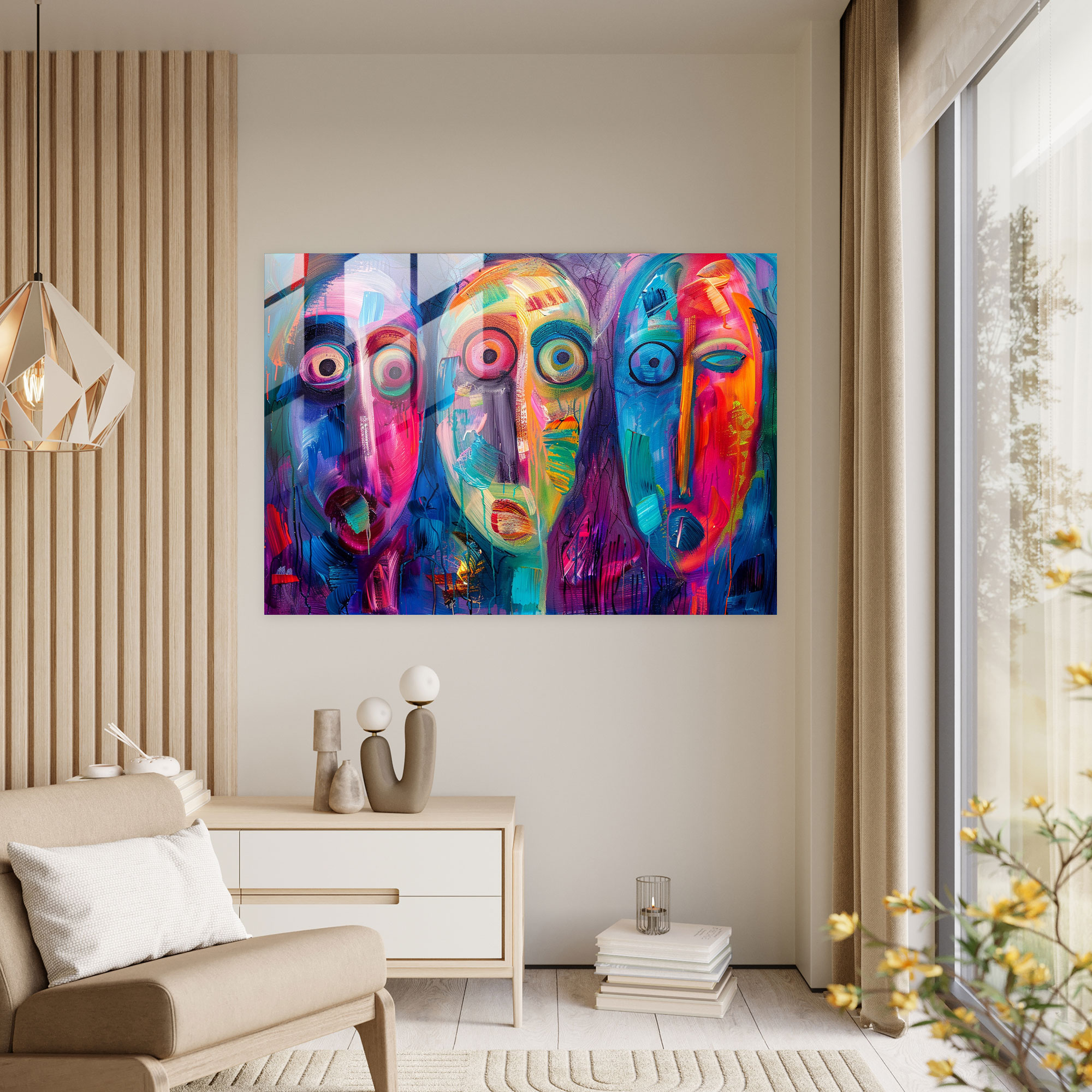 Surrealism Art Modern Art - Surrealism Art, Wall Decoration, Glass Print, Modern Art