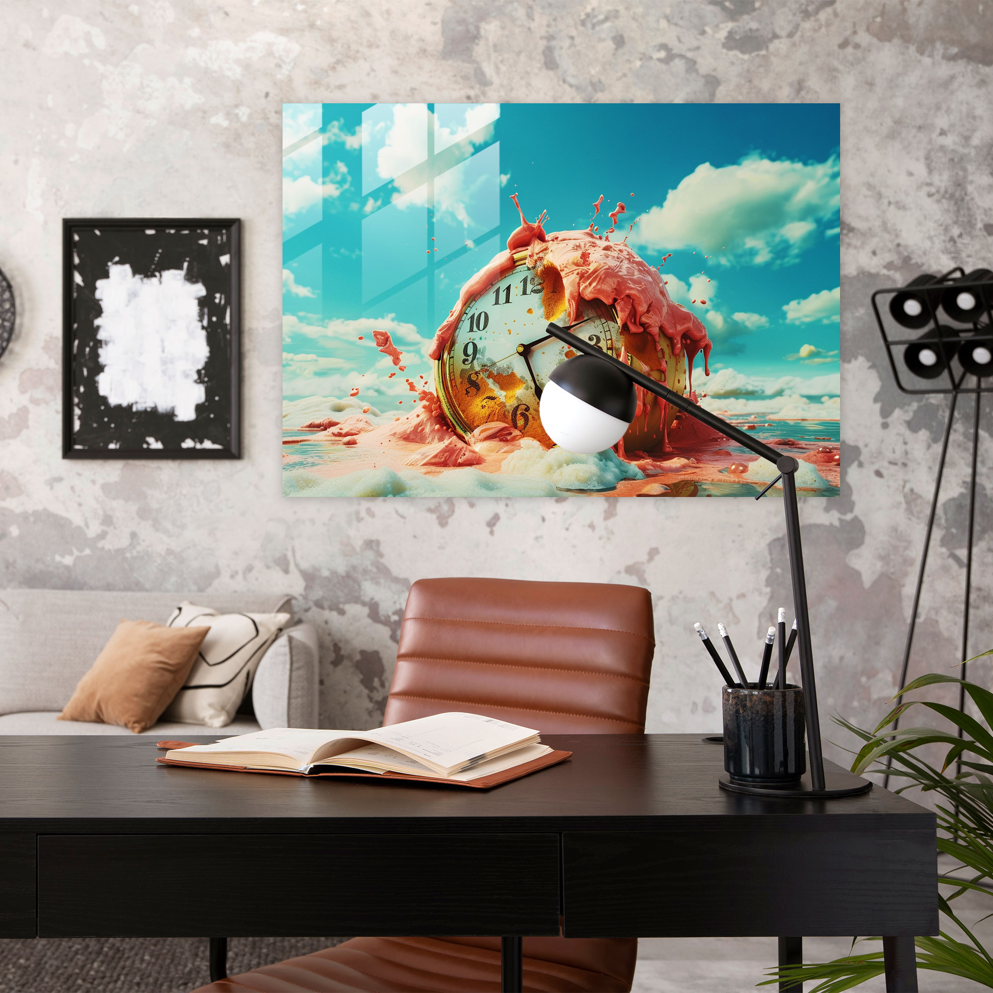 Surrealism Glass Art Modern - Surrealism Art, Melting, Modern Art, Glass Art