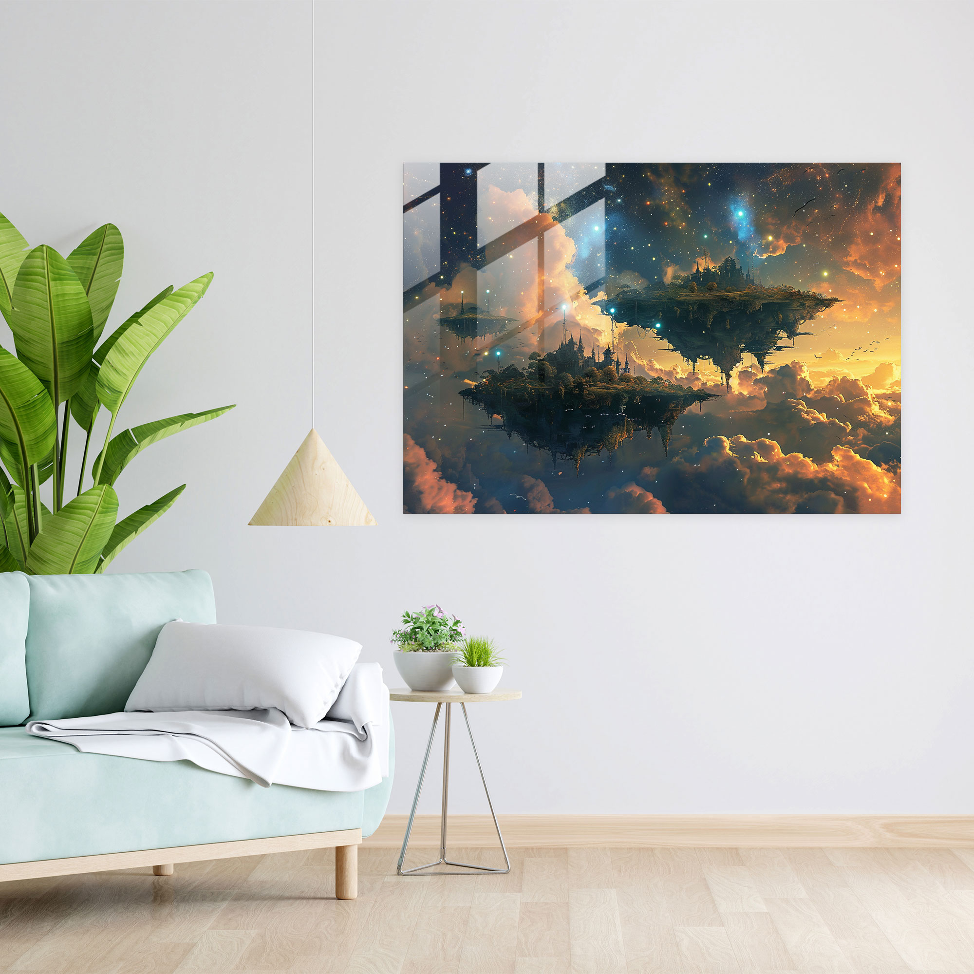 Fantasy Surrealism Glass Art - Surrealism Art, Modern Art, Glass Art, Glass Print