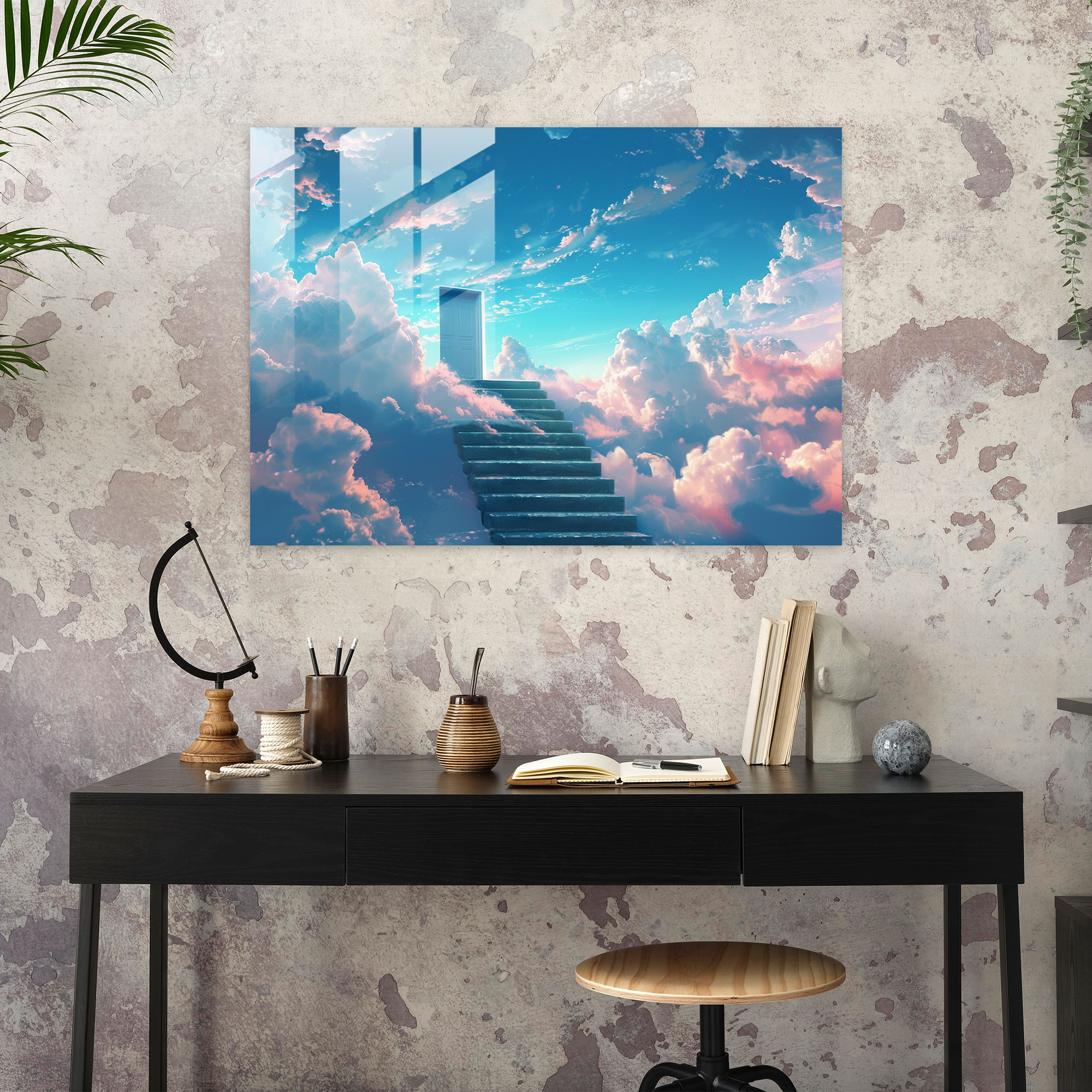 Surrealism Art Glass Art - Surrealism Art, Surrealism Art, Glass Art, Home Decoration