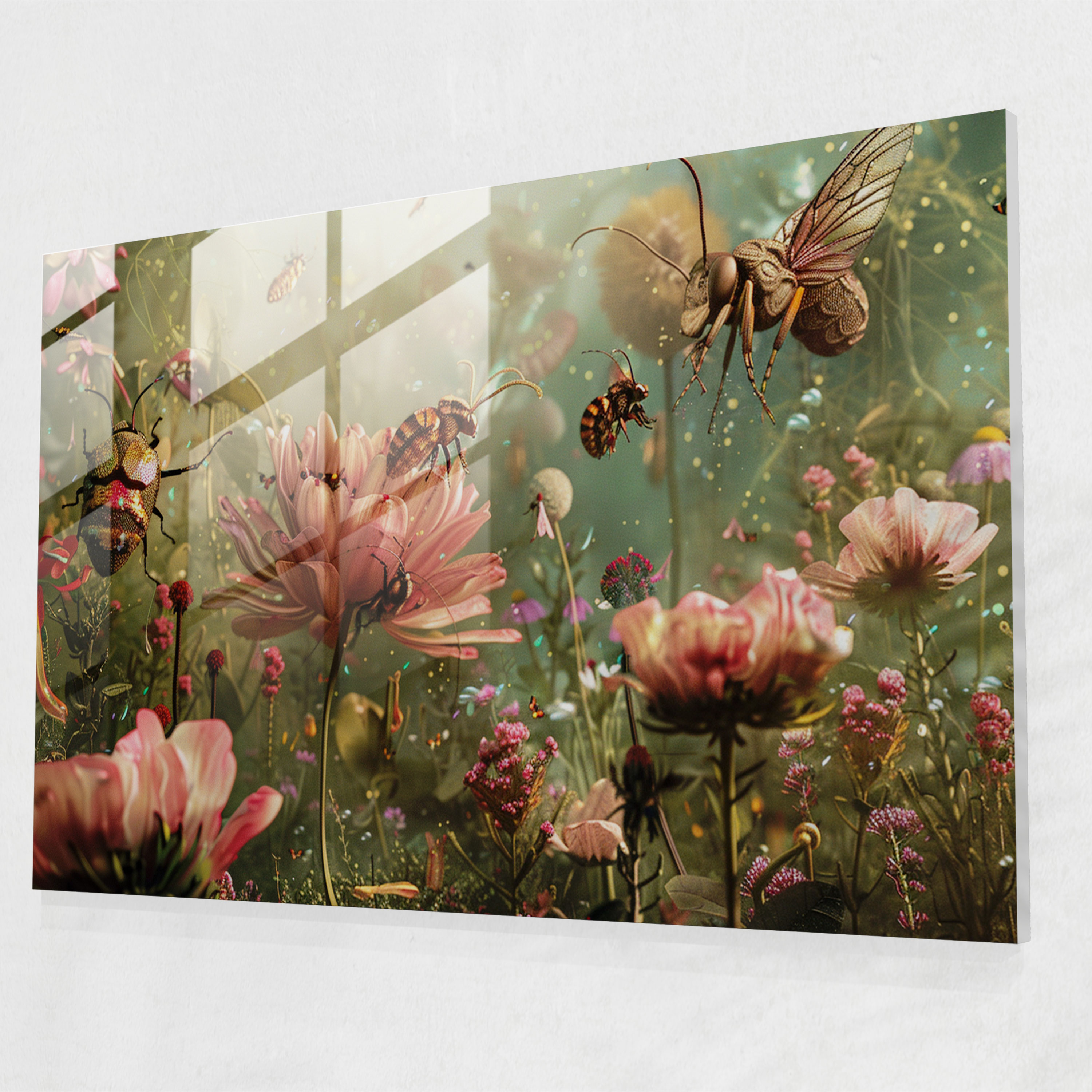 Surrealism Art Glass Wall Art - Surrealism Art, Surrealism Art, Modern Art, Home Decoration