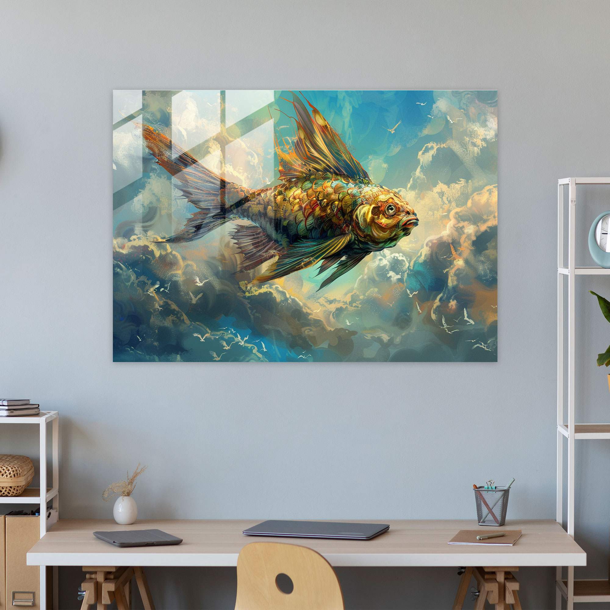 Surrealism Glass Wall Art - Surrealism Art, Glass Art, Surrealism Art, Wall Decoration
