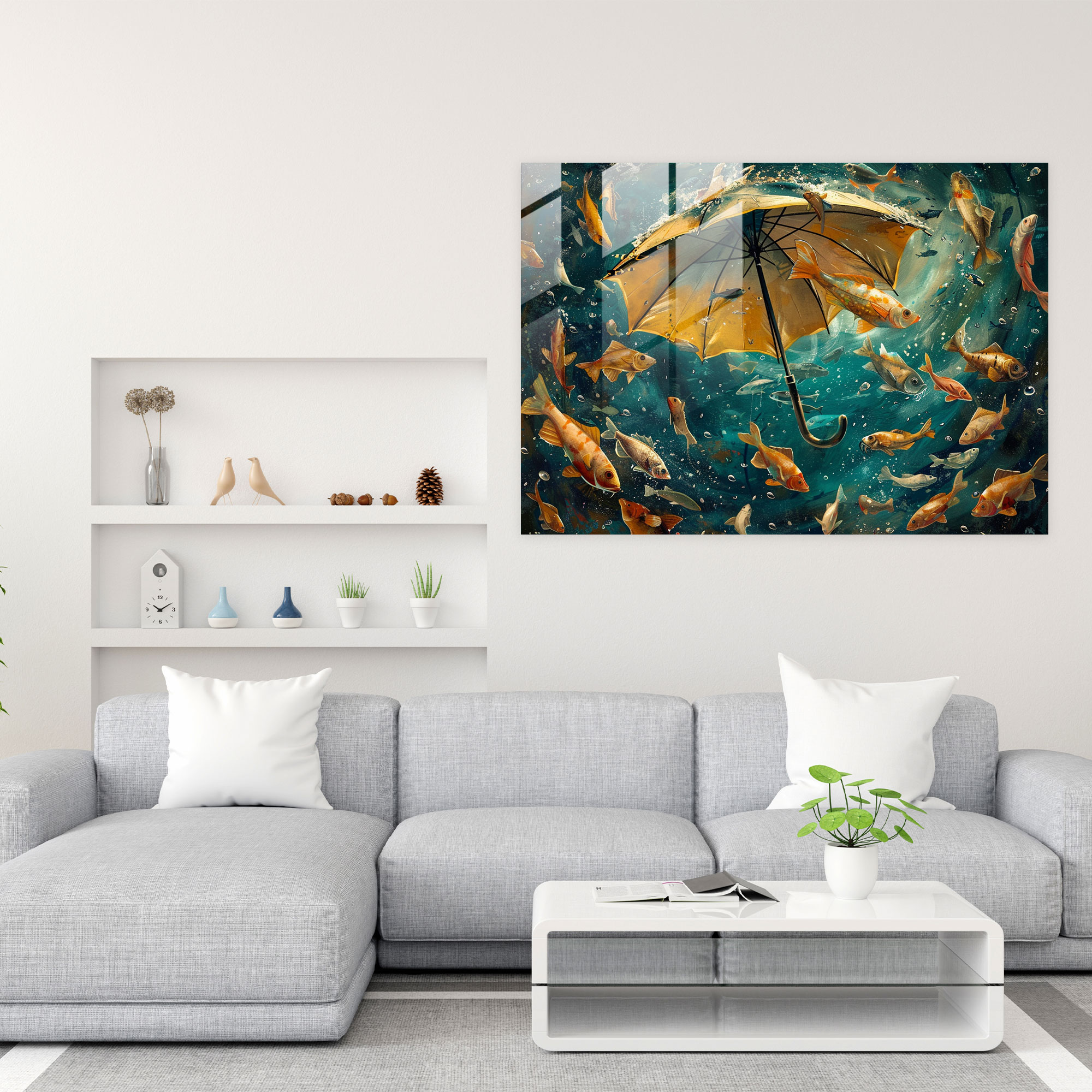 Surrealism Wall Decoration - Surrealism Art, Glass Wall Art, Wall Decoration, Surrealism Art