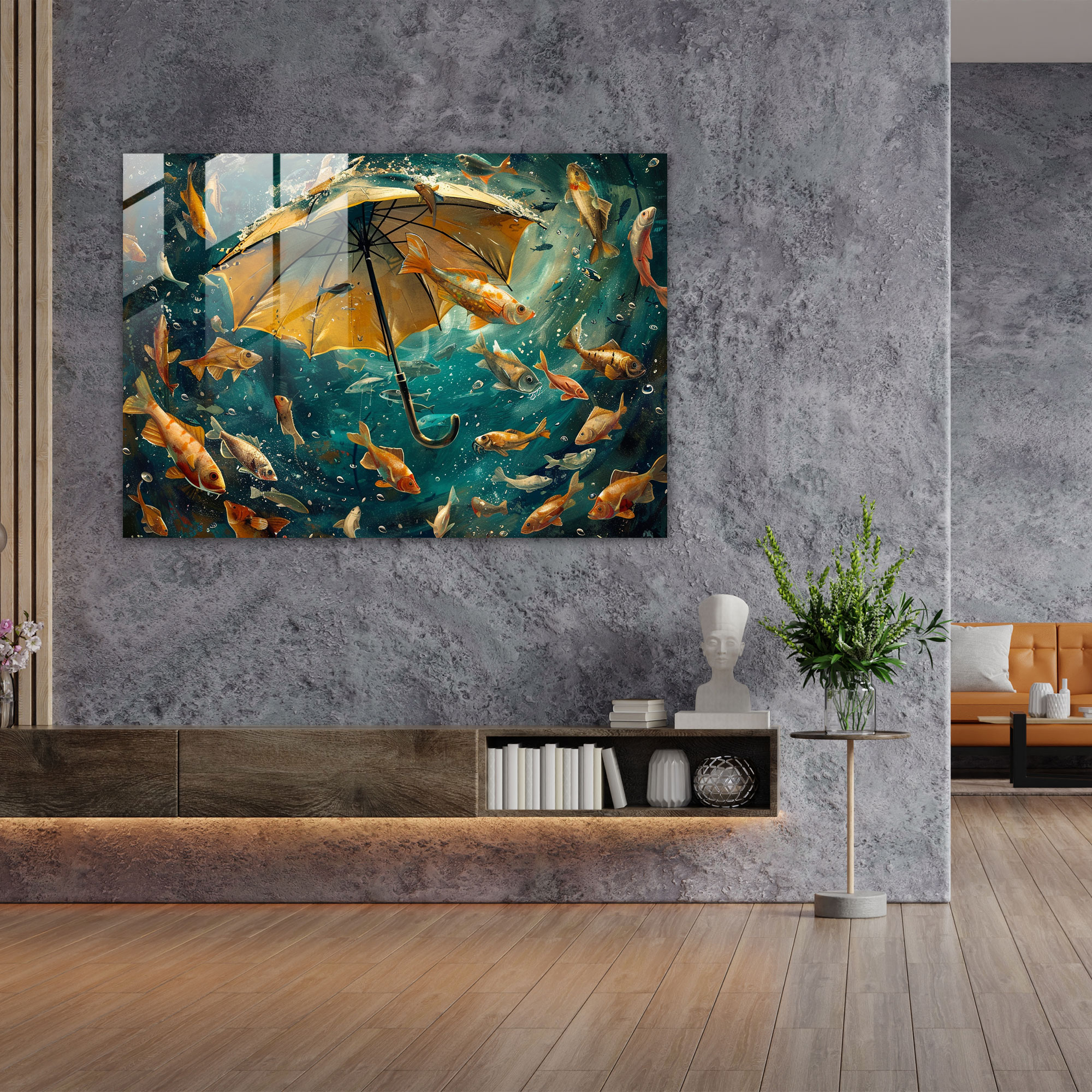 Surrealism Wall Decoration - Surrealism Art, Glass Wall Art, Wall Decoration, Surrealism Art