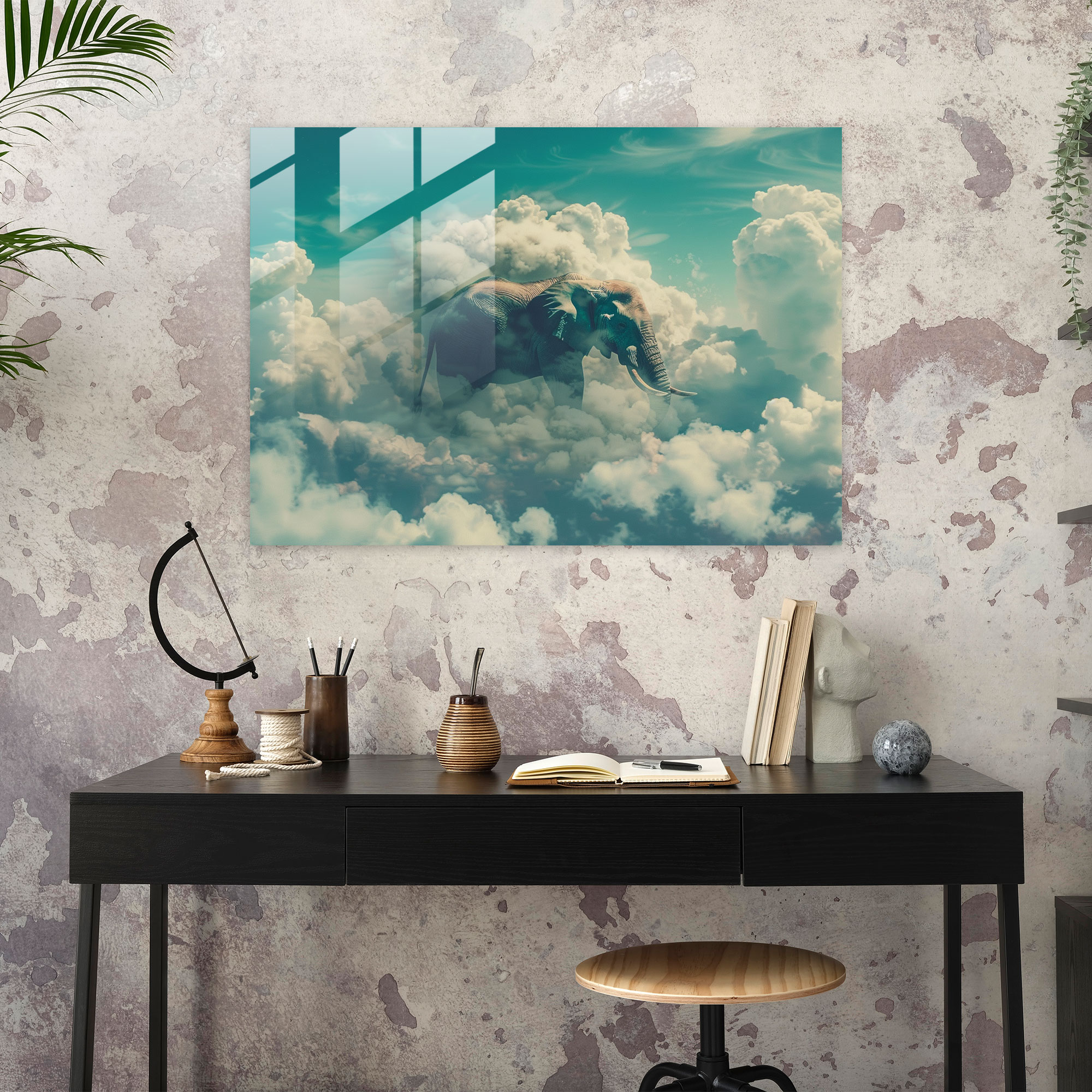 Surrealism Wall Decoration - Surrealism Art, Glass Wall Art, Wall Decoration, Surrealism Art