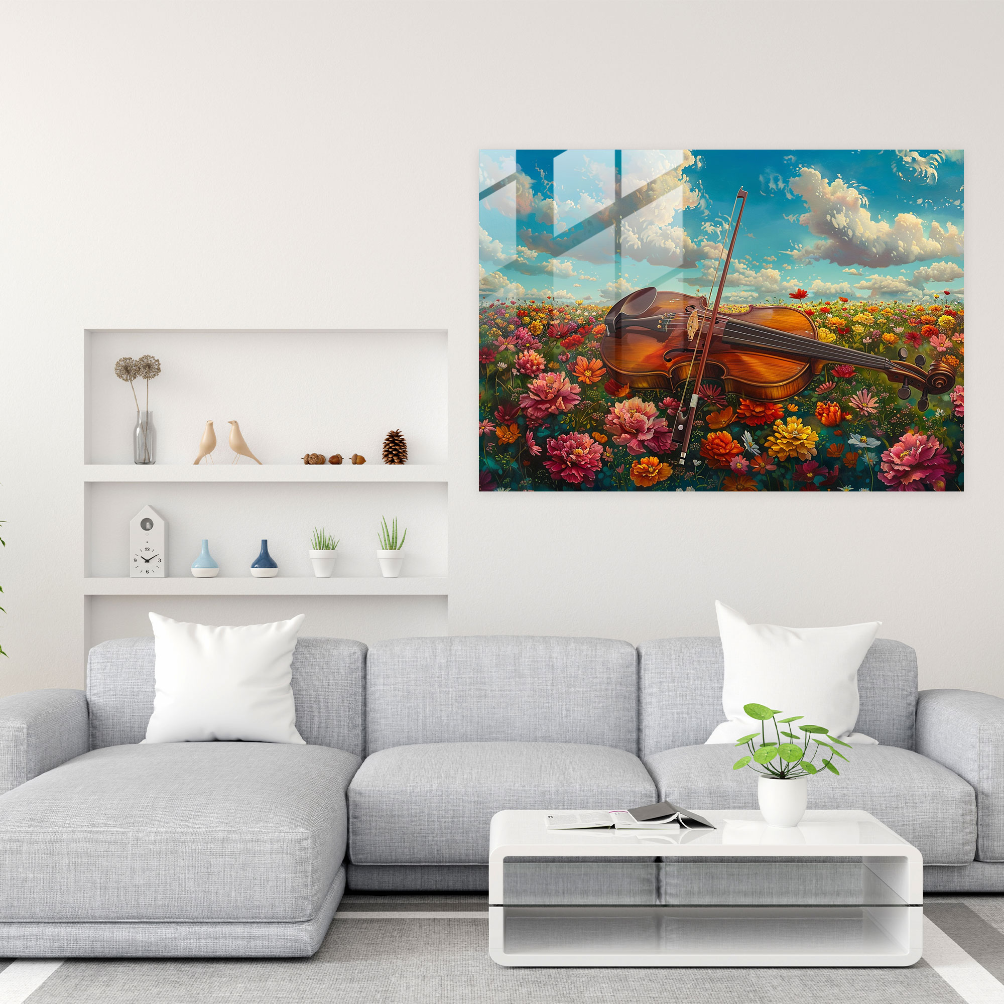 Surrealism Glass Art - Surrealism Art, Modern Art, Home Decoration, Surrealism Art