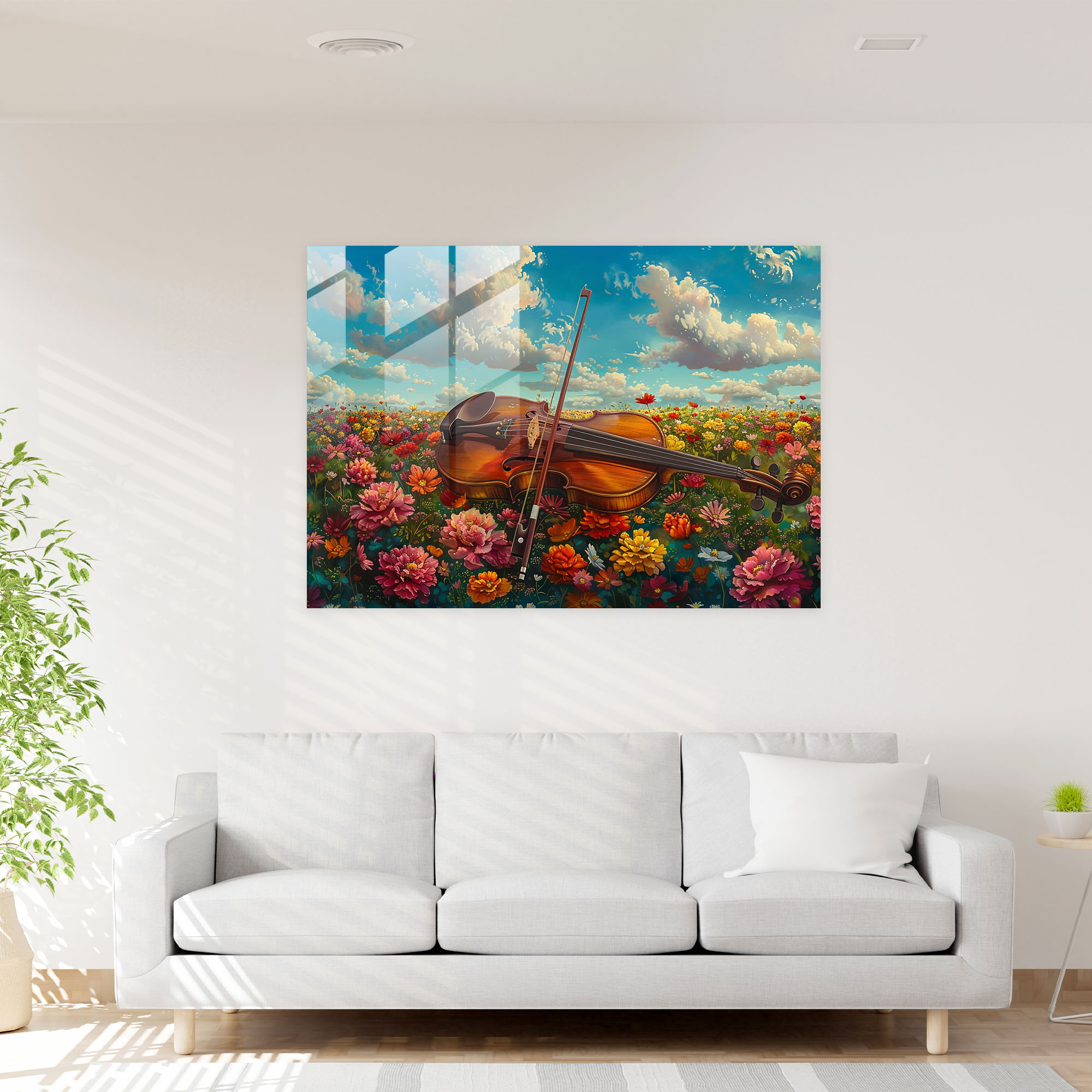 Surrealism Glass Art - Surrealism Art, Modern Art, Home Decoration, Surrealism Art