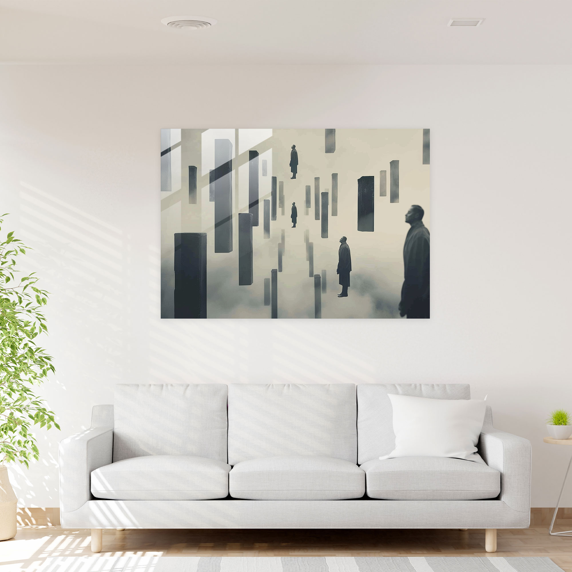 Surrealism Glass Wall Art - Surrealism Art, Glass Wall Art, Wall Decoration, Modern Art