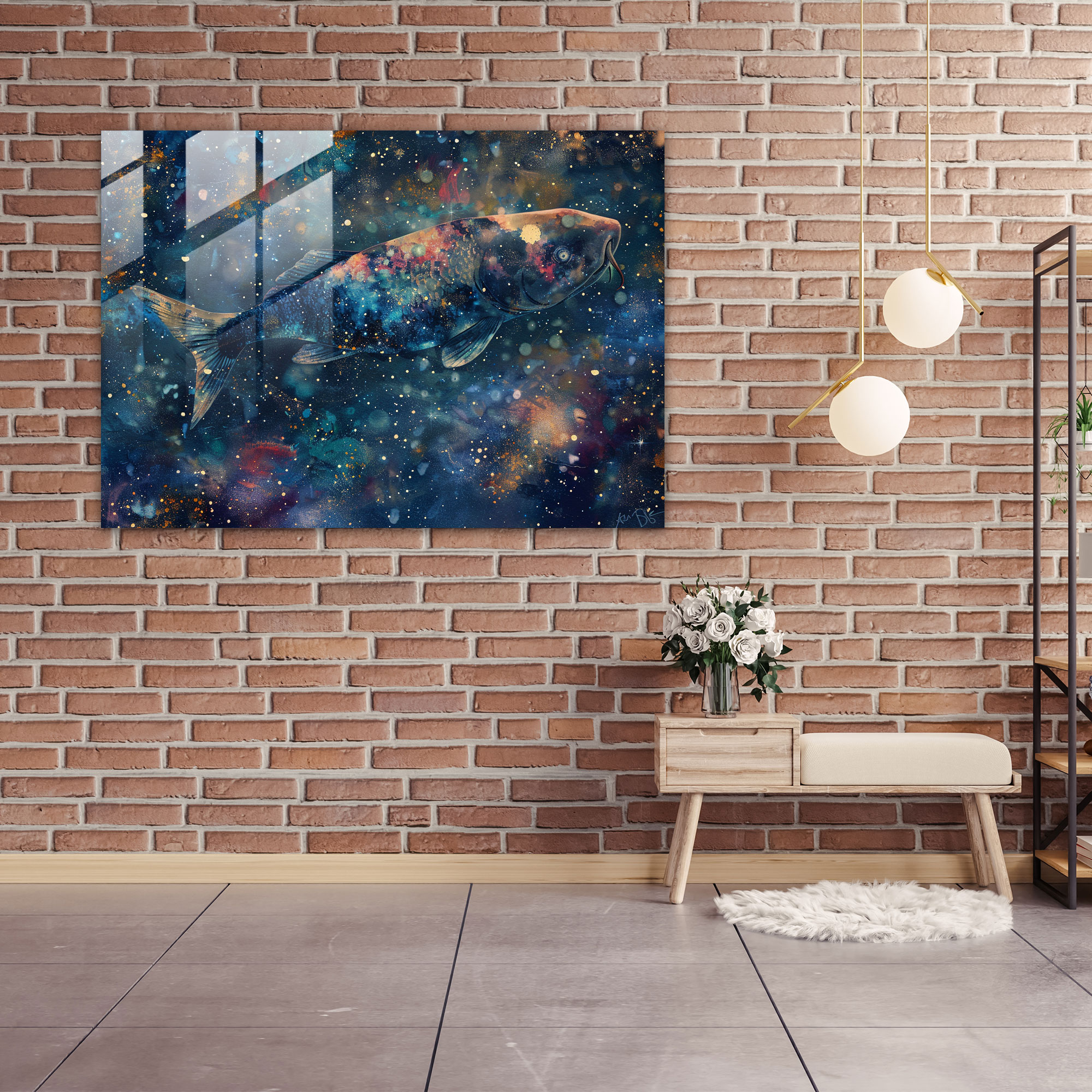 Surrealism Art Wall Decoration - Surrealism Art, Glass Print, Wall Decoration, Home Decoration
