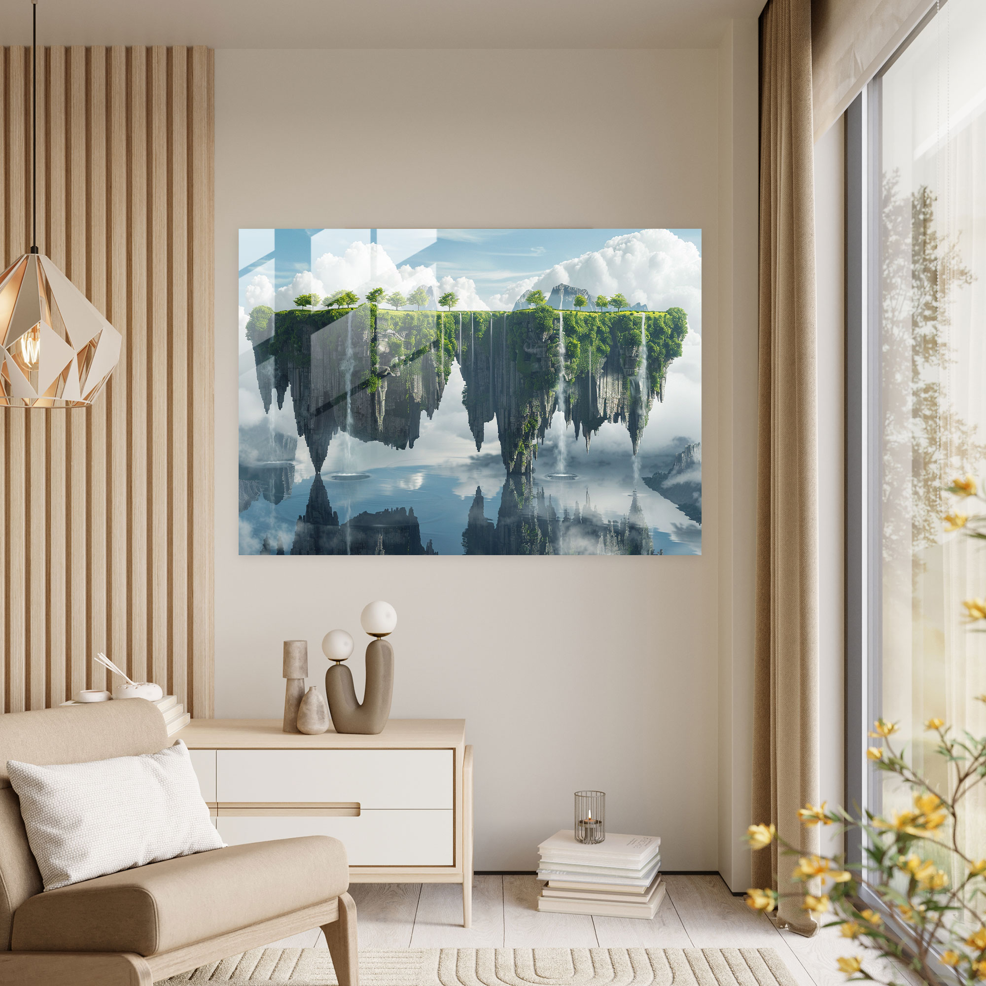 Surrealism Art Wall Decoration - Surrealism Art, Glass Art, Wall Decoration, Glass Print