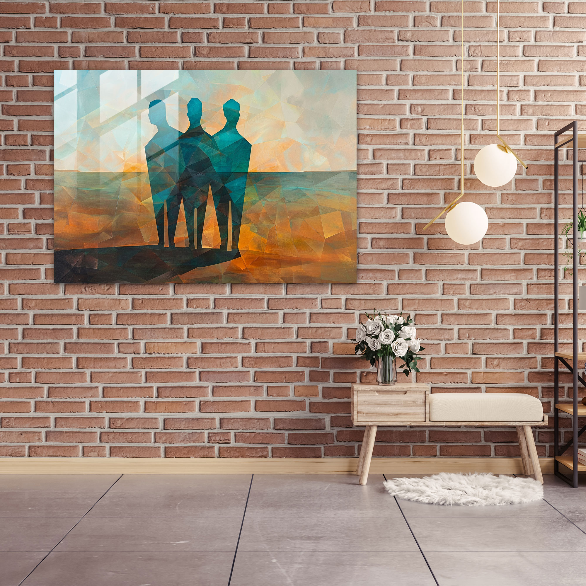 Surrealism Art Home Decoration - Surrealism Art, Glass Print, Modern Art, Home Decoration