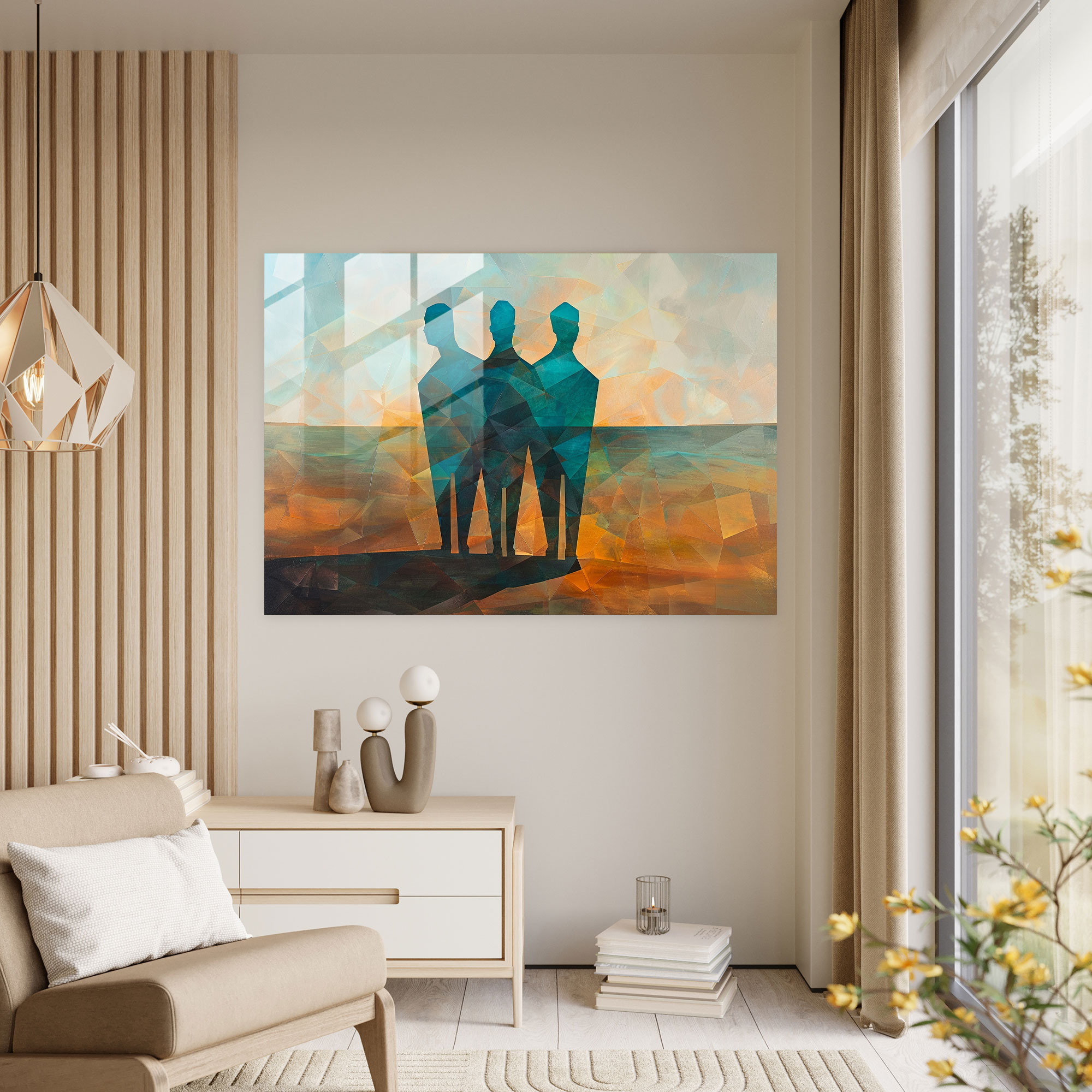 Surrealism Art Home Decoration - Surrealism Art, Glass Print, Modern Art, Home Decoration