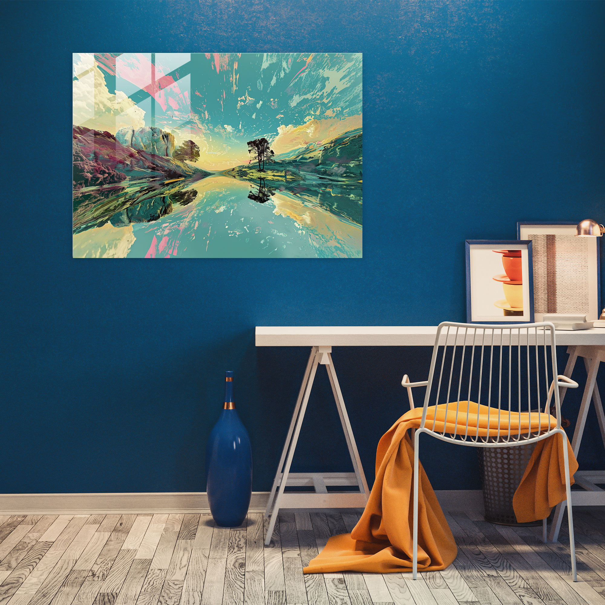 Surrealism Glass Art Home Decoration - Surrealism Art, Home Decoration, Surrealism Art, Modern Art