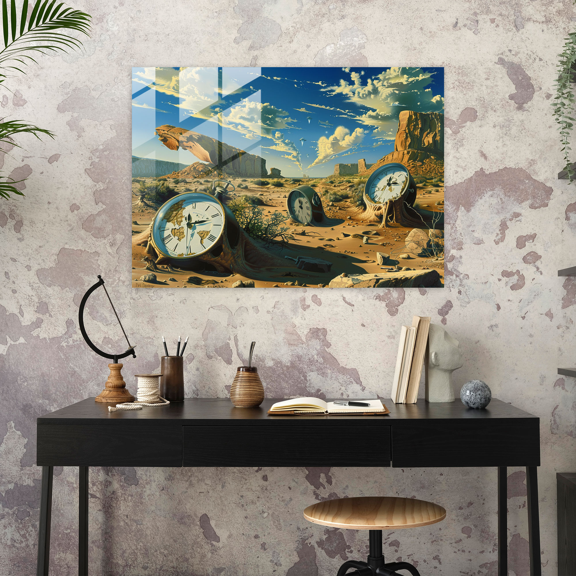 Surrealism Glass Wall Art - Surrealism Art, Glass Print, Wall Decoration, Glass Wall Art