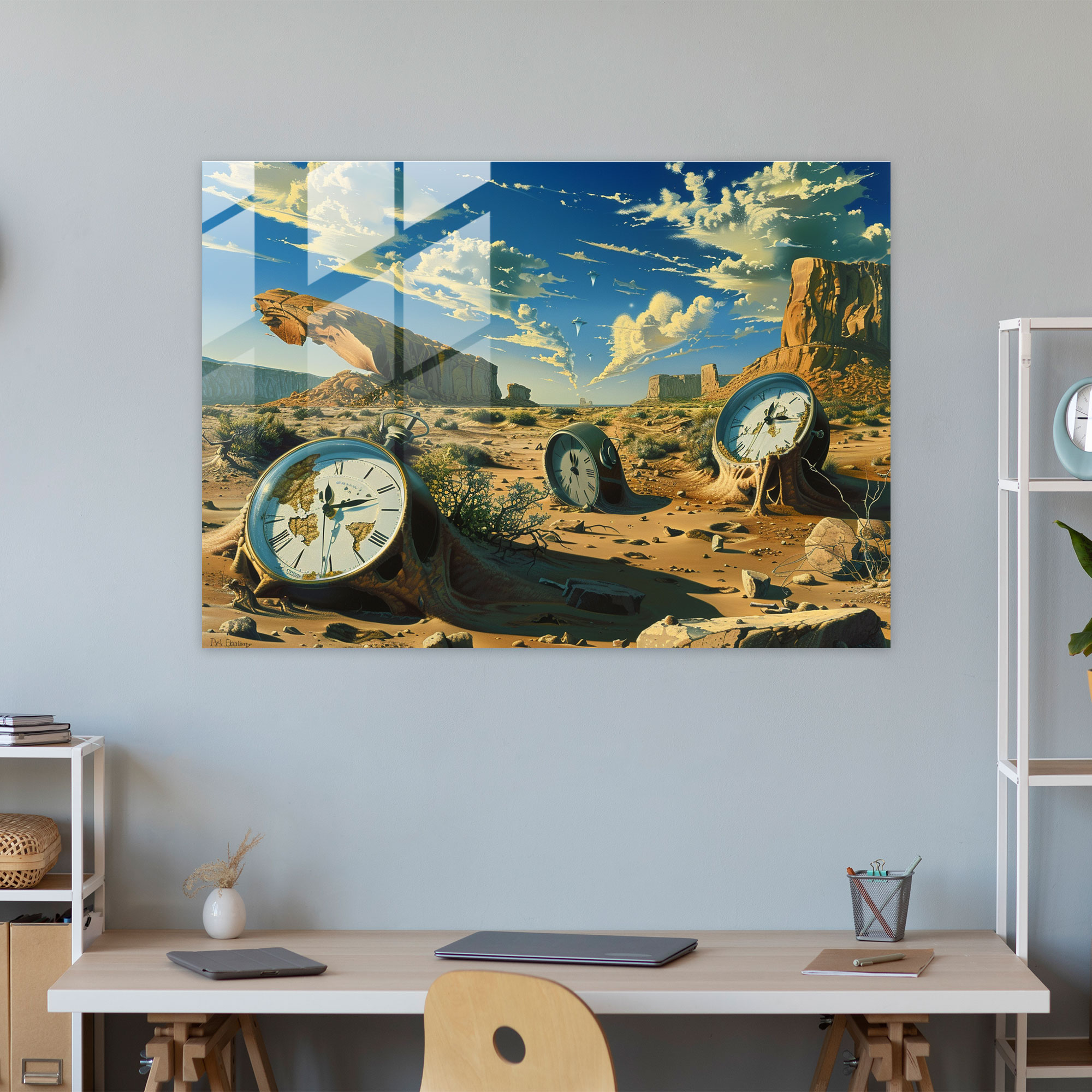 Surrealism Glass Wall Art - Surrealism Art, Glass Print, Wall Decoration, Glass Wall Art