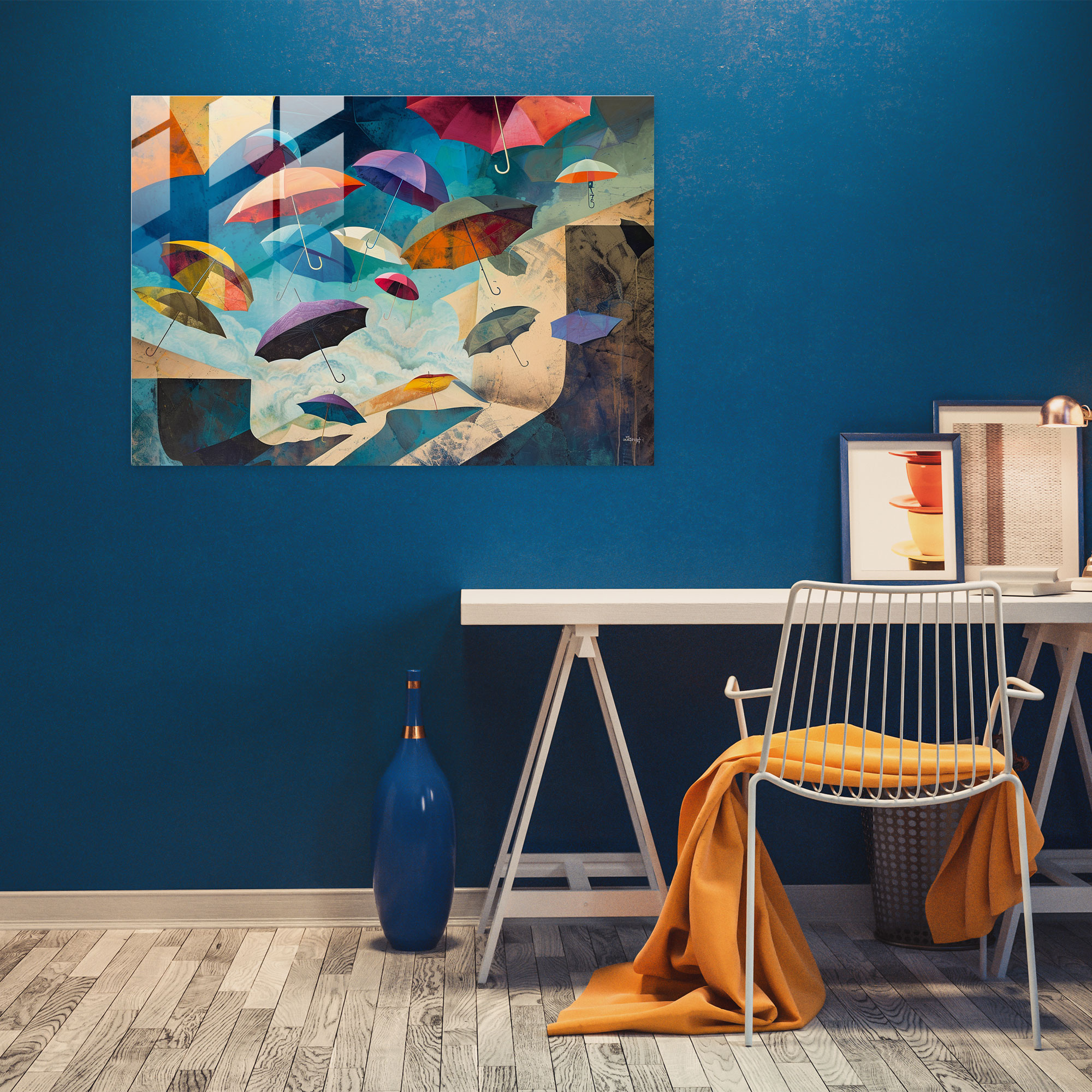Surrealism Home Decoration - Surrealism Art, Home Decoration, Modern Art, Glass Print