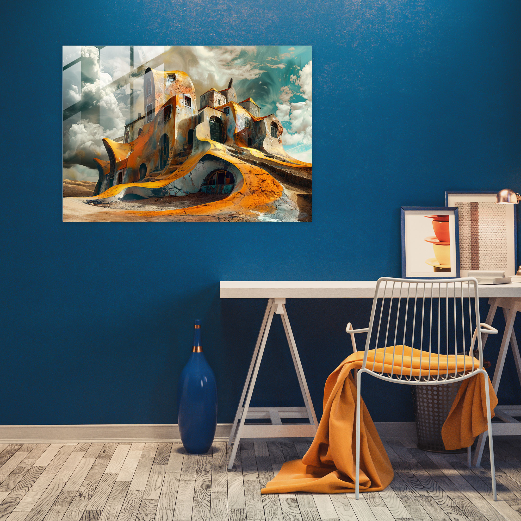 Surrealism Wall Decoration - Surrealism Art, Modern Art, Home Decoration, Glass Art