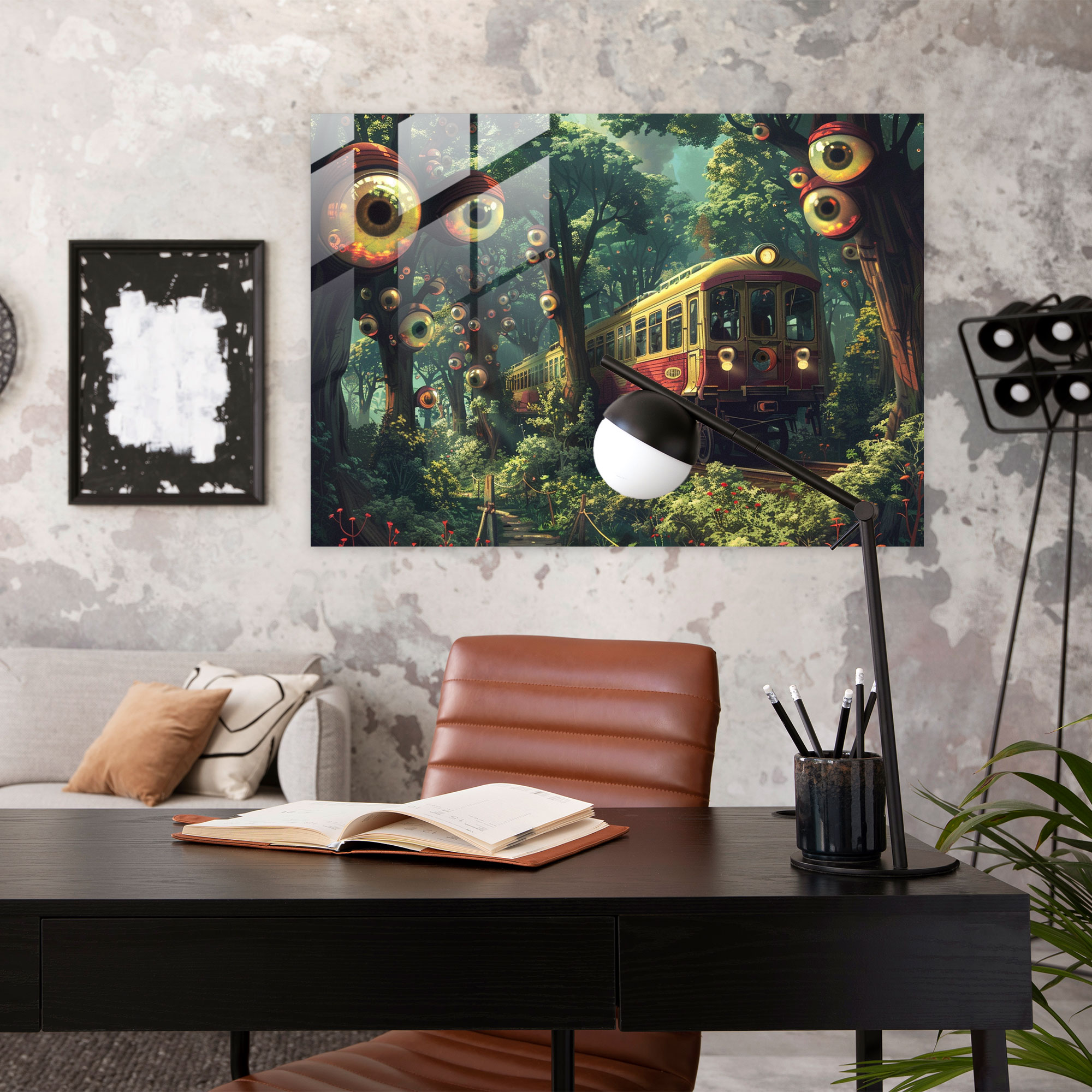 Surrealism Art Home Decoration - Surrealism Art, Surrealism Art, Home Decoration, Glass Art