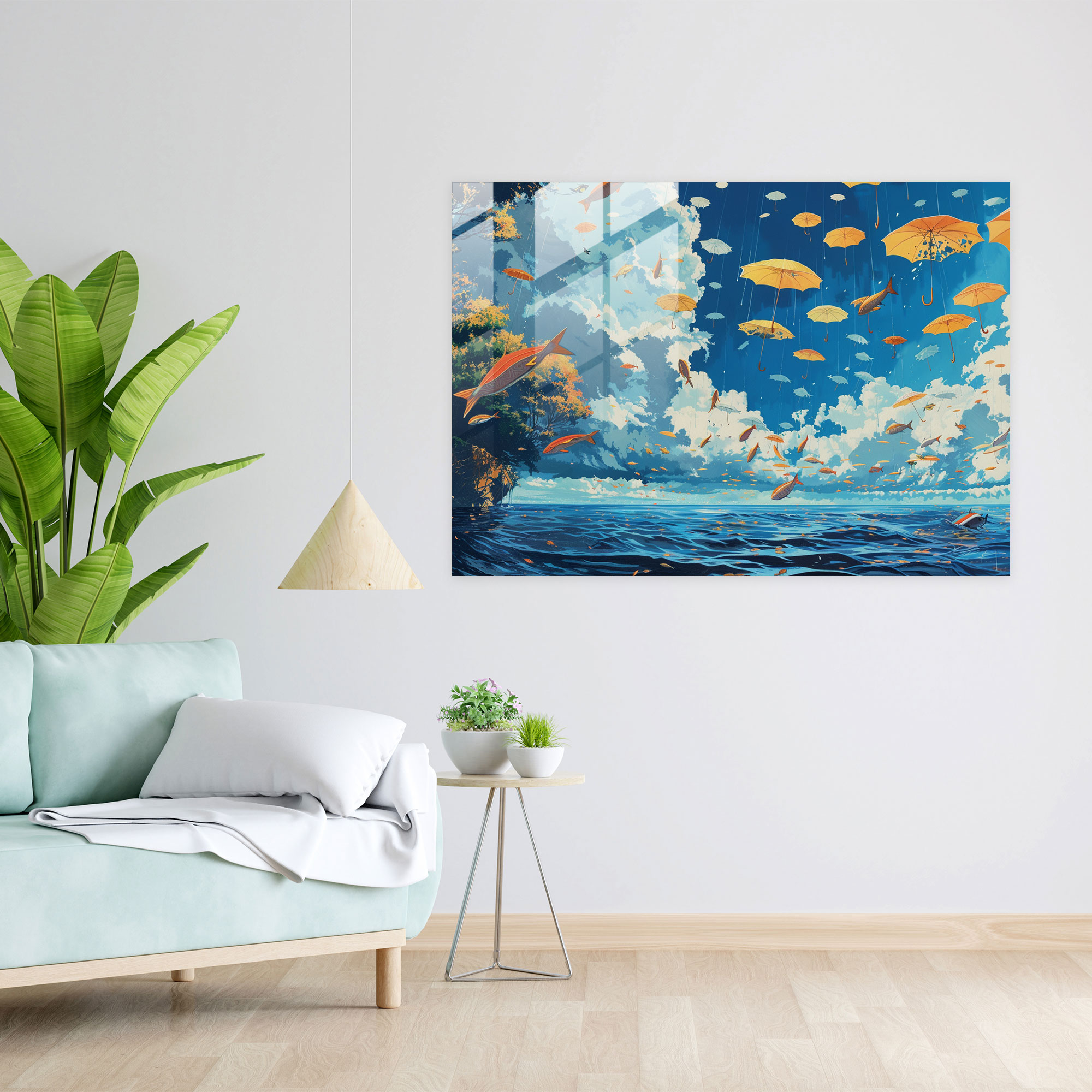 Surrealism Art Glass Art - Surrealism Art, Modern Art, Home Decoration, Glass Art