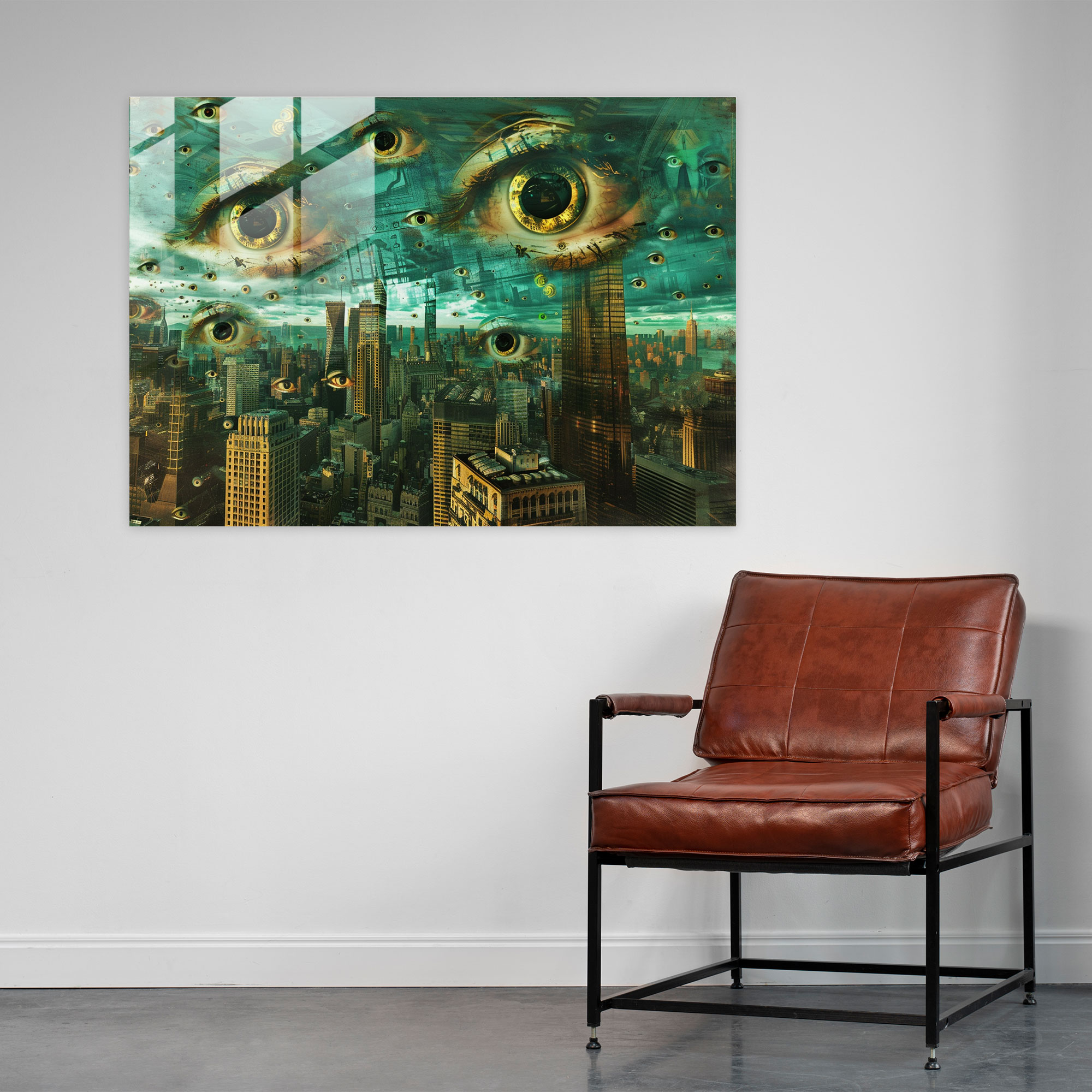 Surrealism Wall Decoration - Surrealism Art, Glass Art, Surrealism Art, Wall Decoration