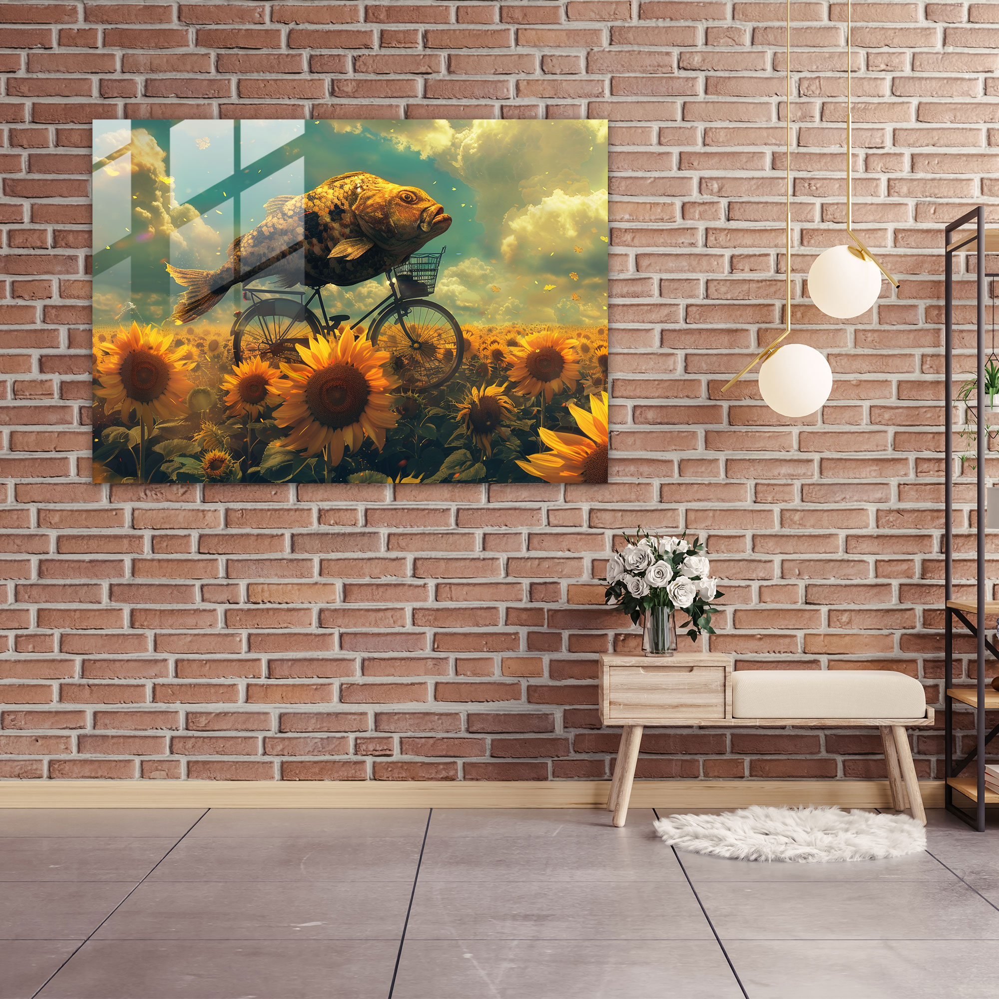 Surrealism Glass Wall Art - Surrealism Art, Glass Wall Art, Surrealism Art, Modern Art