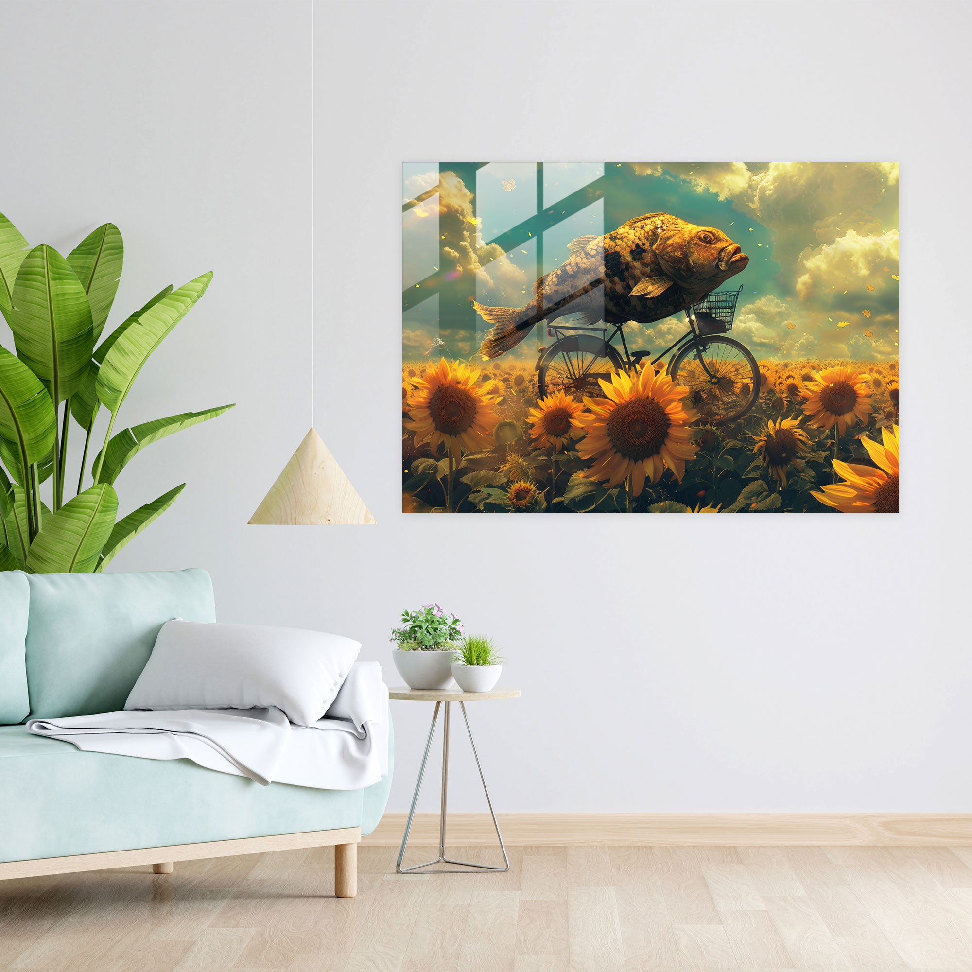 Surrealism Glass Wall Art - Surrealism Art, Glass Wall Art, Surrealism Art, Modern Art
