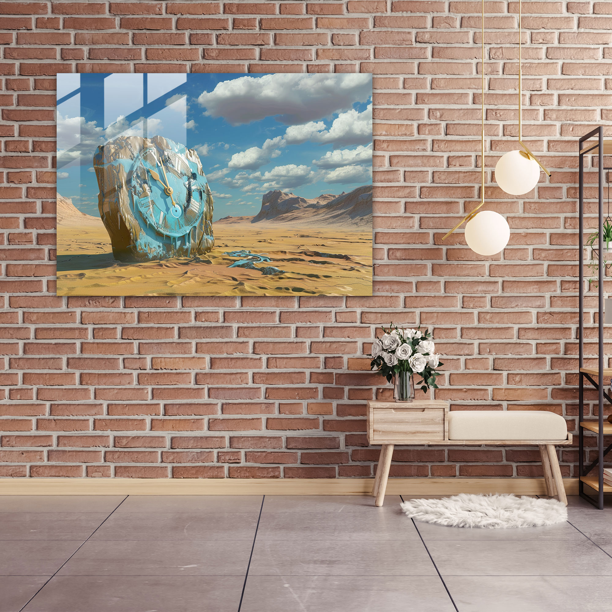 Surrealism Glass Wall Art - Surrealism Art, Home Decoration, Glass Print, Glass Wall Art