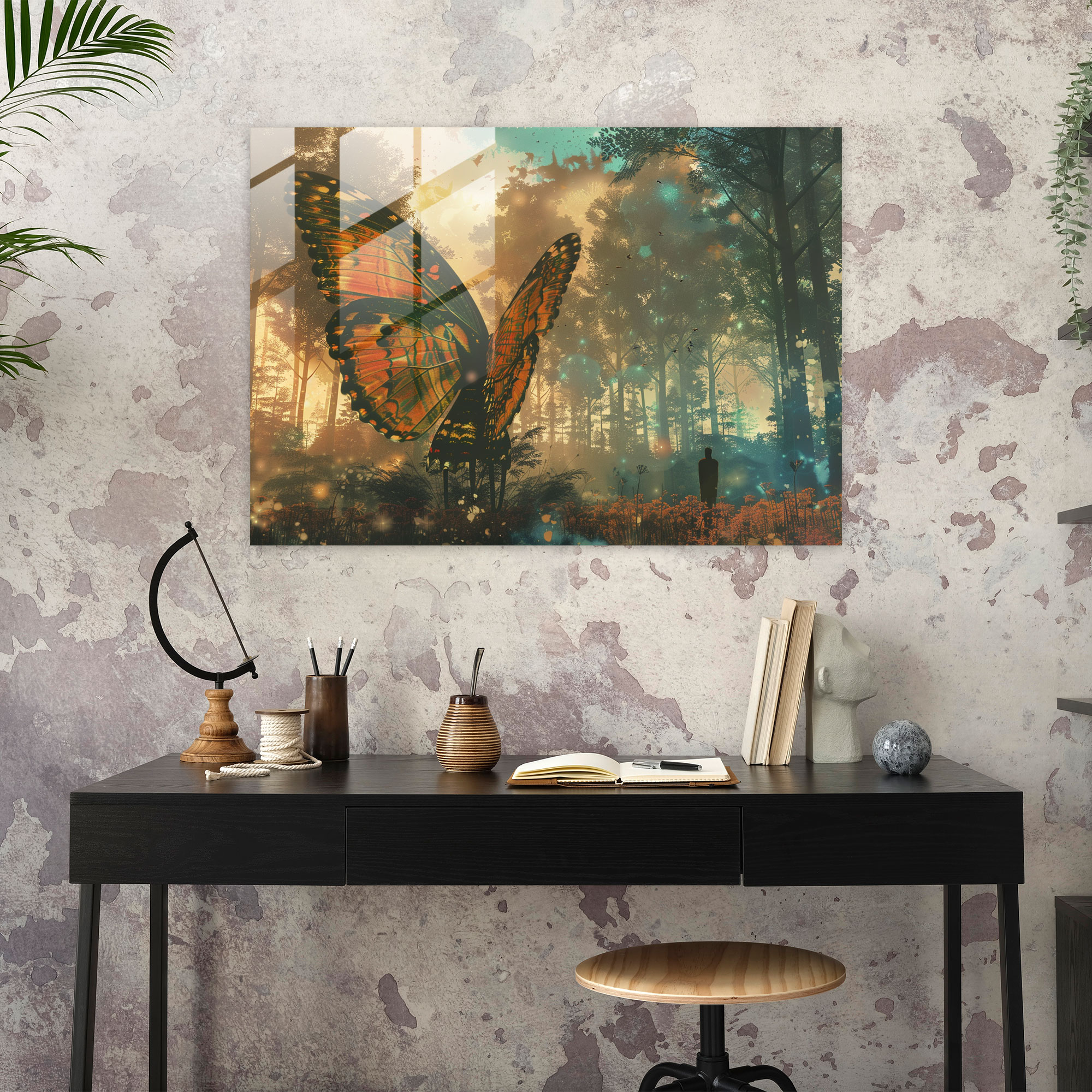Surrealism Glass Art - Surrealism Art, Surrealism Art, Modern Art, Glass Wall Art