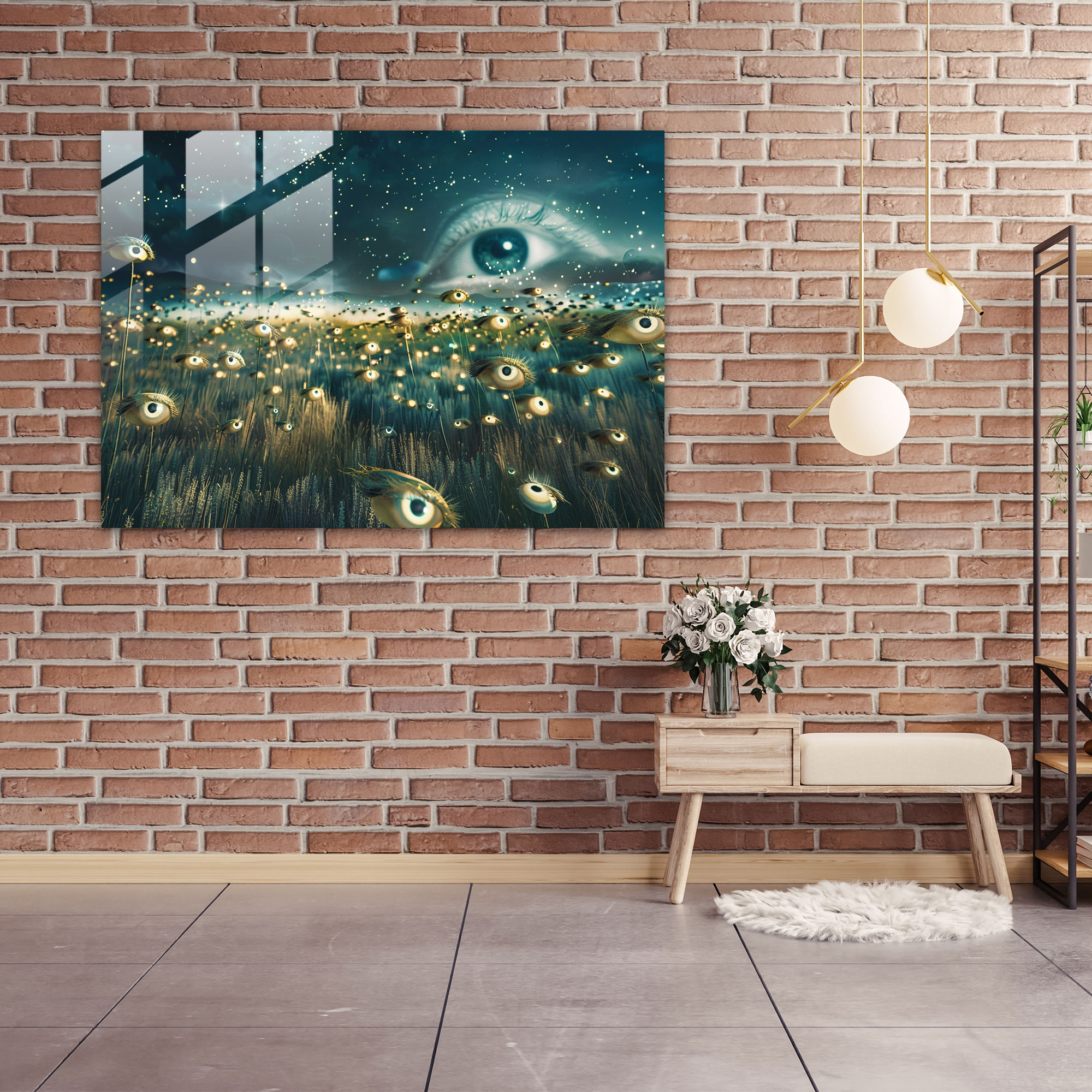 Surrealism Glass Print - Surrealism Art, Glass Wall Art, Glass Art, Surrealism Art