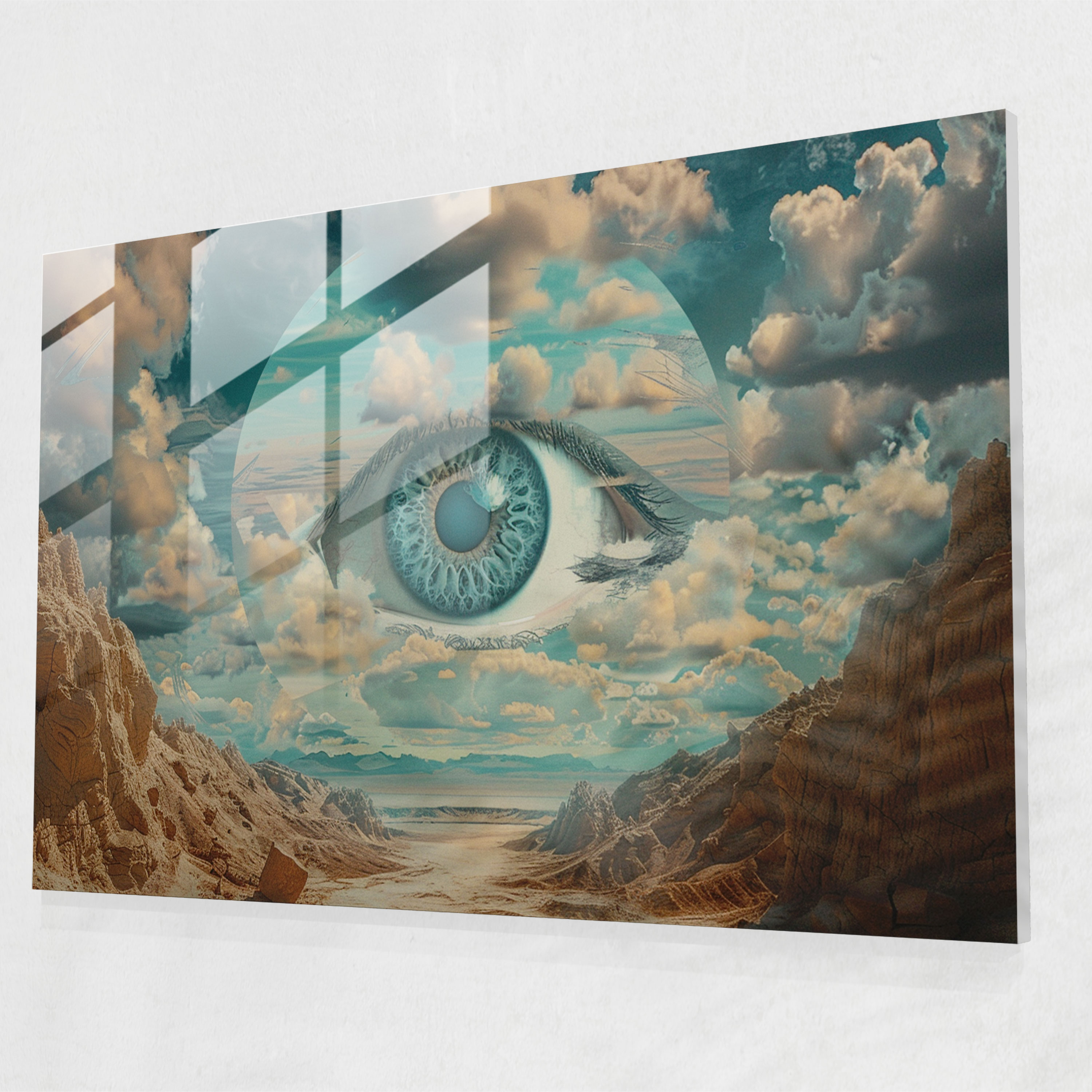 Surrealism Art Home Decoration - Surrealism Art, Glass Art, Modern Art, Home Decoration