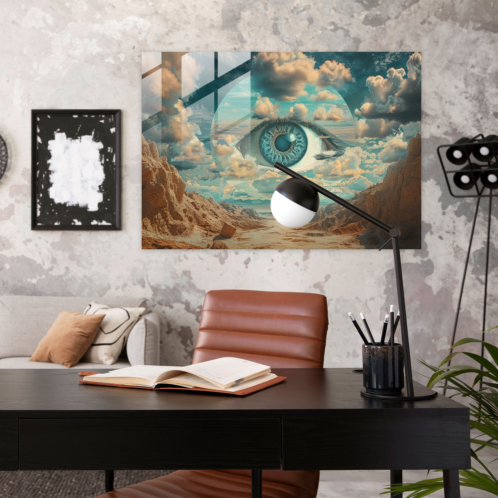 Surrealism Art Home Decoration - Surrealism Art, Glass Art, Modern Art, Home Decoration