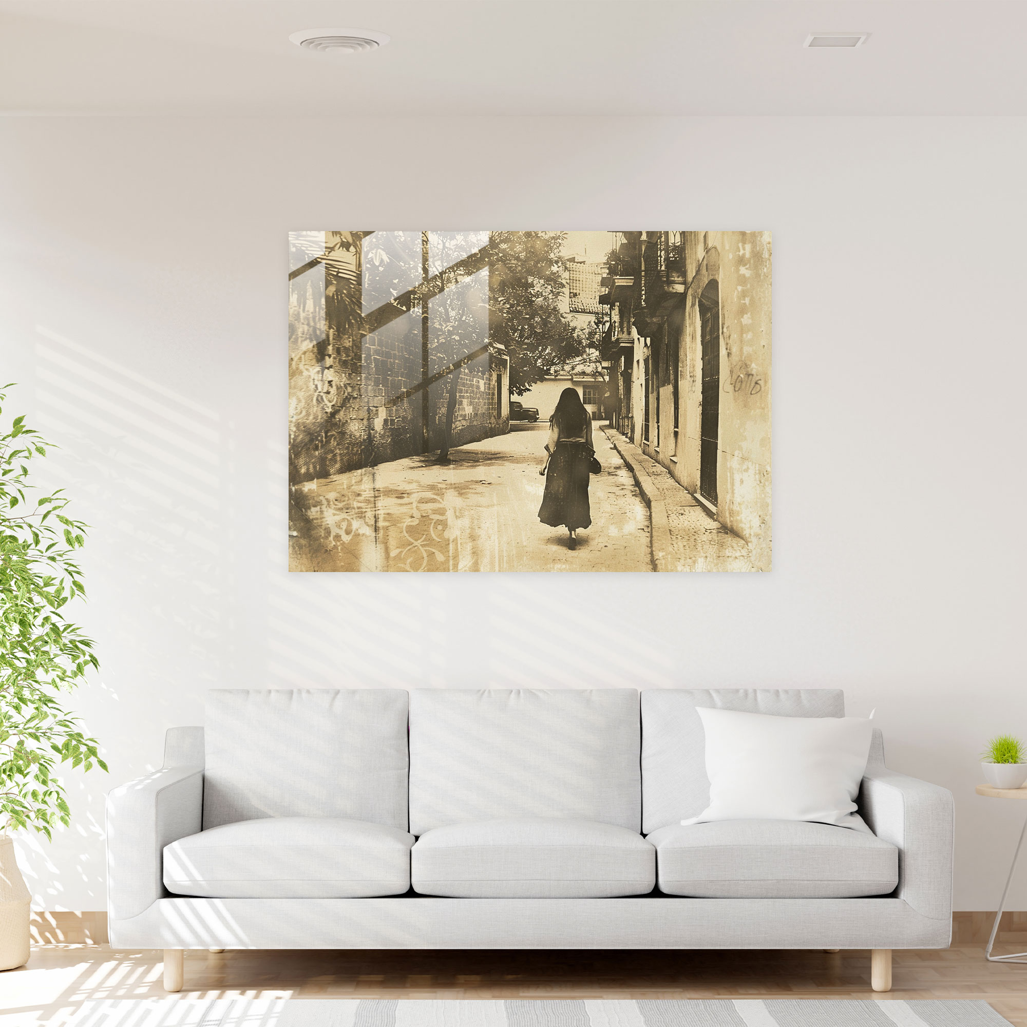 Surrealism Art Glass Print - Surrealism Art, Glass Print, Surrealism Art, Home Decoration