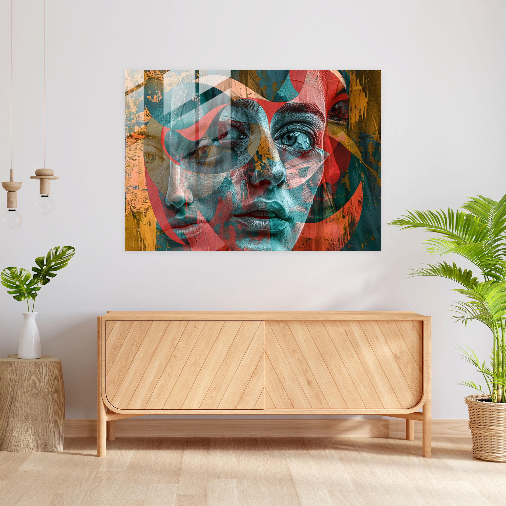 Surrealism Art Glass Wall Art - Surrealism Art, Glass Wall Art, Surrealism Art, Wall Decoration