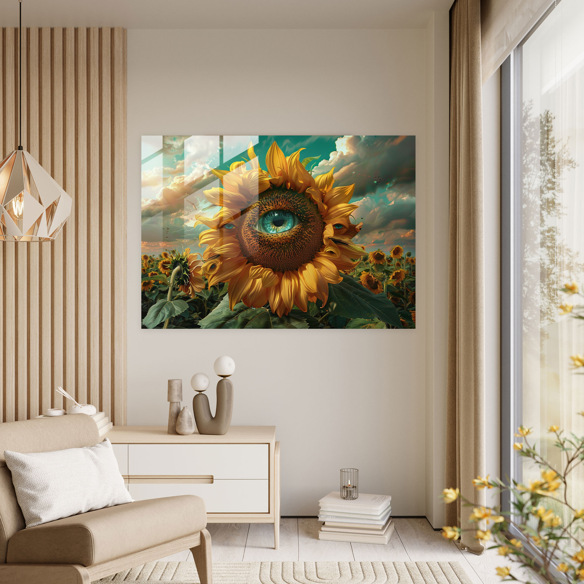 Surrealism Art Home Decoration - Surrealism Art, Home Decoration, Glass Print, Surrealism Art