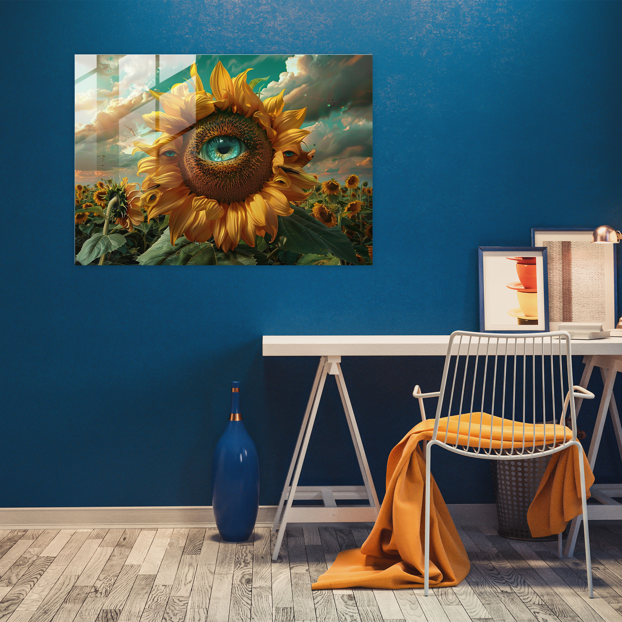 Surrealism Art Home Decoration - Surrealism Art, Home Decoration, Glass Print, Surrealism Art