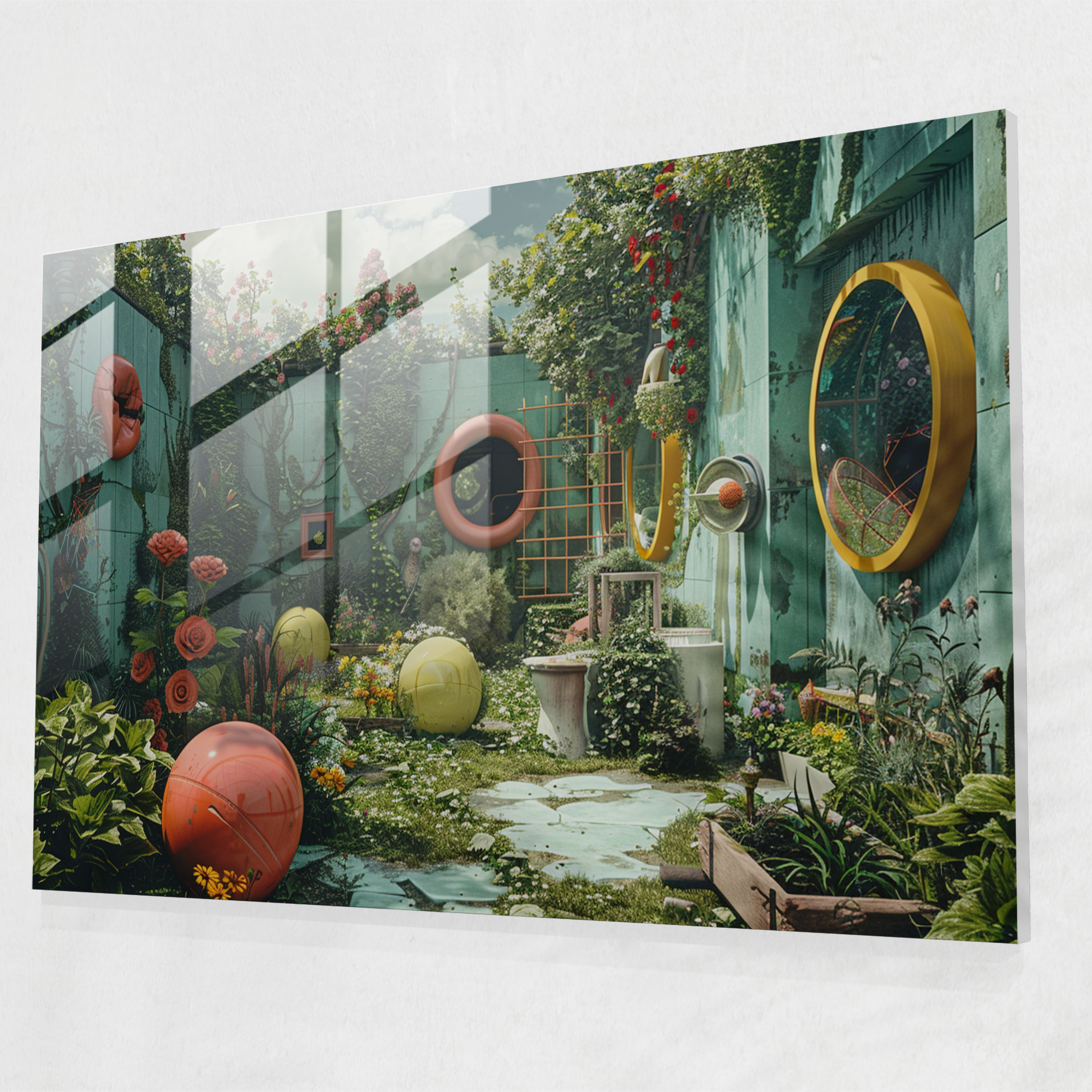 Oversized Objects Home Decoration - Surrealism Art, Home Decoration, Glass Art, Wall Decoration