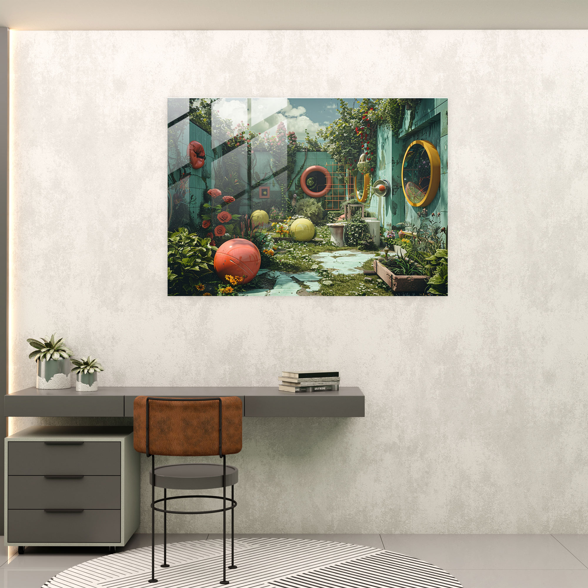 Oversized Objects Home Decoration - Surrealism Art, Home Decoration, Glass Art, Wall Decoration