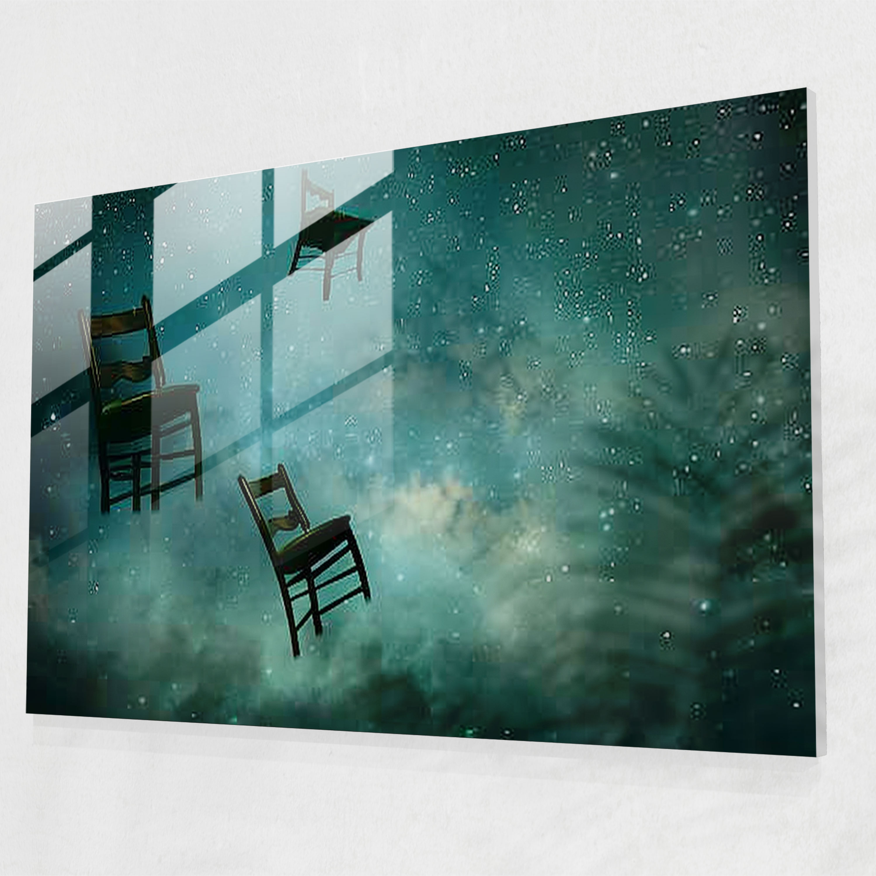 Surrealism Art Wall Decoration - Surrealism Art, Glass Print, Modern Art, Glass Art